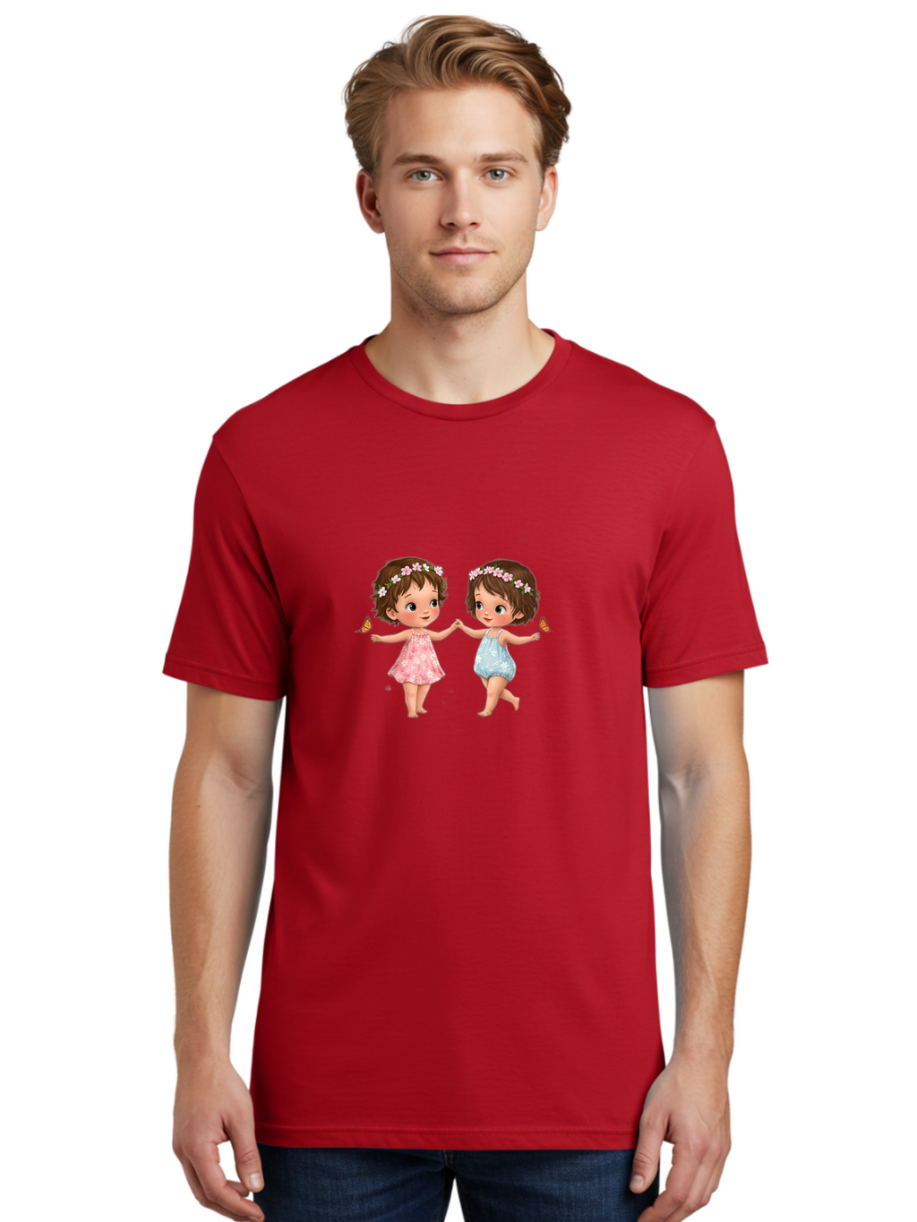 Twin-Girls-With-Butterflies Men'S Graphic Tee, 100% Cotton, Comfortable Casual Summer Wear, Machine Washable, Vintage Camera, Old Camera, Antique Camera, Black Camera, Classic Photography, Photography Equipment, Nostalgic Device, Film Camera, Bal527