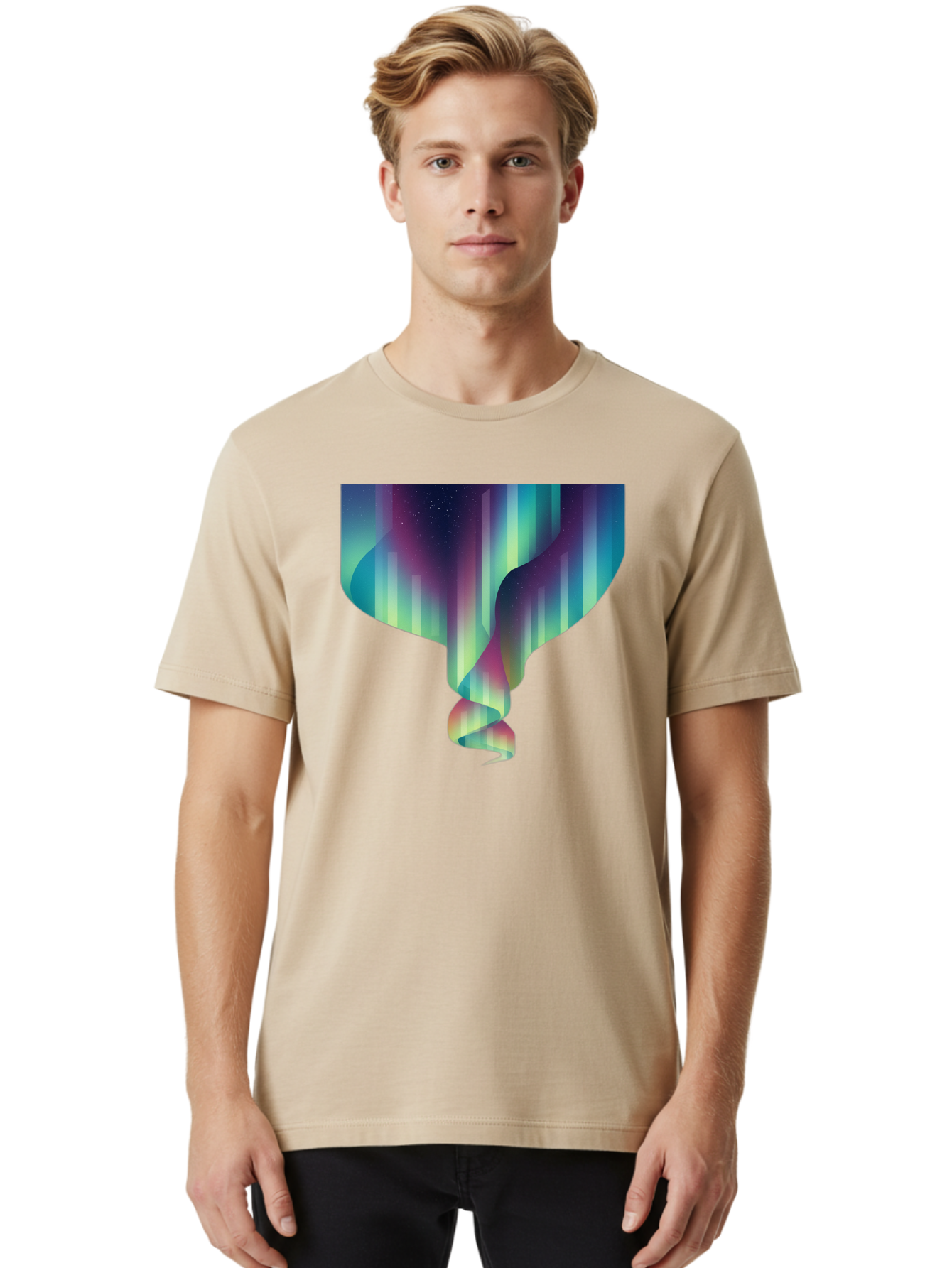 Twisted-Galactic-Ribbon Men'S Graphic Tee, 100% Cotton, Comfortable Casual Summer Wear, Machine Washable, Vintage Camera, Old Camera, Antique Camera, Black Camera, Classic Photography, Photography Equipment, Nostalgic Device, Film Camera, Bal530