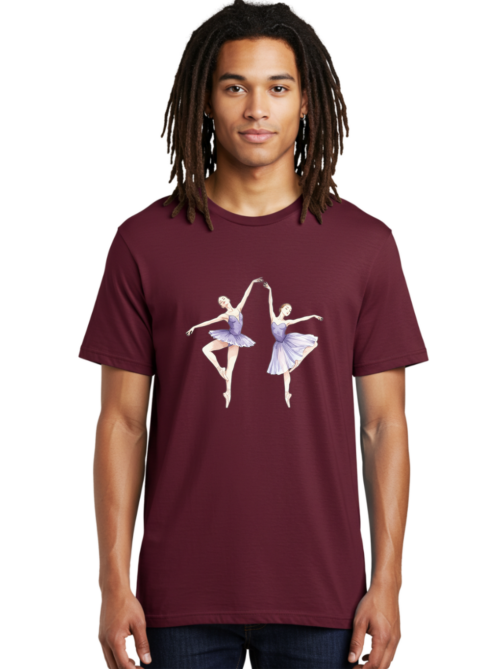 Two-Ballerinas-Dancing Men'S Graphic Tee, 100% Cotton, Comfortable Casual Summer Wear, Machine Washable, Vintage Camera, Old Camera, Antique Camera, Black Camera, Classic Photography, Photography Equipment, Nostalgic Device, Film Camera, Bal531