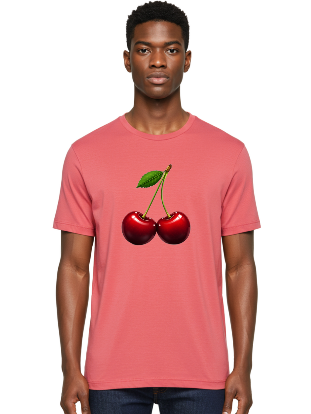 Two-Cherries Men'S Graphic Tee, 100% Cotton, Comfortable Casual Summer Wear, Machine Washable, Vintage Camera, Old Camera, Antique Camera, Black Camera, Classic Photography, Photography Equipment, Nostalgic Device, Film Camera, Camera Art Bal537