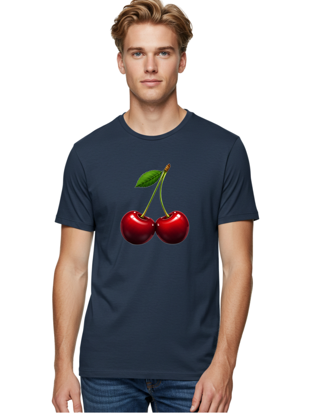 Two-Cherries Men'S Graphic Tee, 100% Cotton, Comfortable Casual Summer Wear, Machine Washable, Vintage Camera, Old Camera, Antique Camera, Black Camera, Classic Photography, Photography Equipment, Nostalgic Device, Film Camera, Camera Art Bal537
