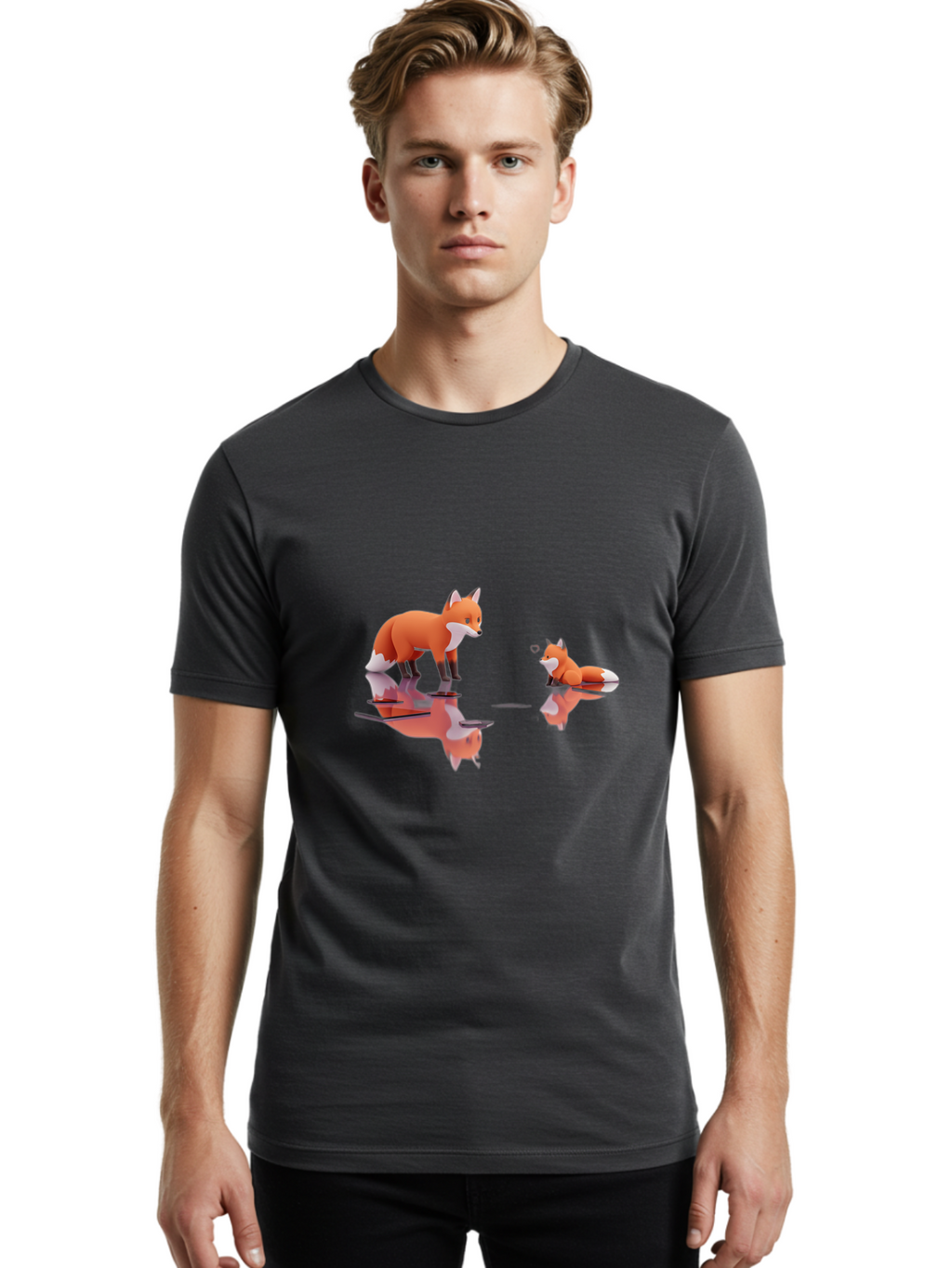 Two-Foxes Men'S Graphic Tee, 100% Cotton, Comfortable Casual Summer Wear, Machine Washable, Vintage Camera, Old Camera, Antique Camera, Black Camera, Classic Photography, Photography Equipment, Nostalgic Device, Film Camera, Camera Art Bal540