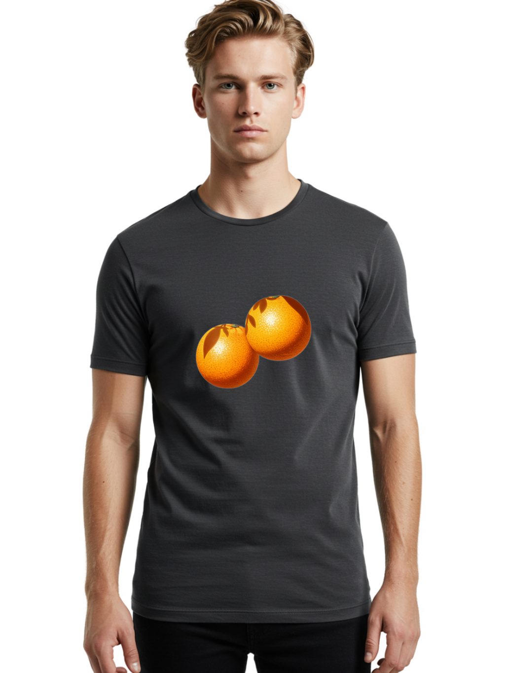 Two-Oranges Men'S Graphic Tee, 100% Cotton, Comfortable Casual Summer Wear, Machine Washable, Vintage Camera, Old Camera, Antique Camera, Black Camera, Classic Photography, Photography Equipment, Nostalgic Device, Film Camera, Camera Art Bal541