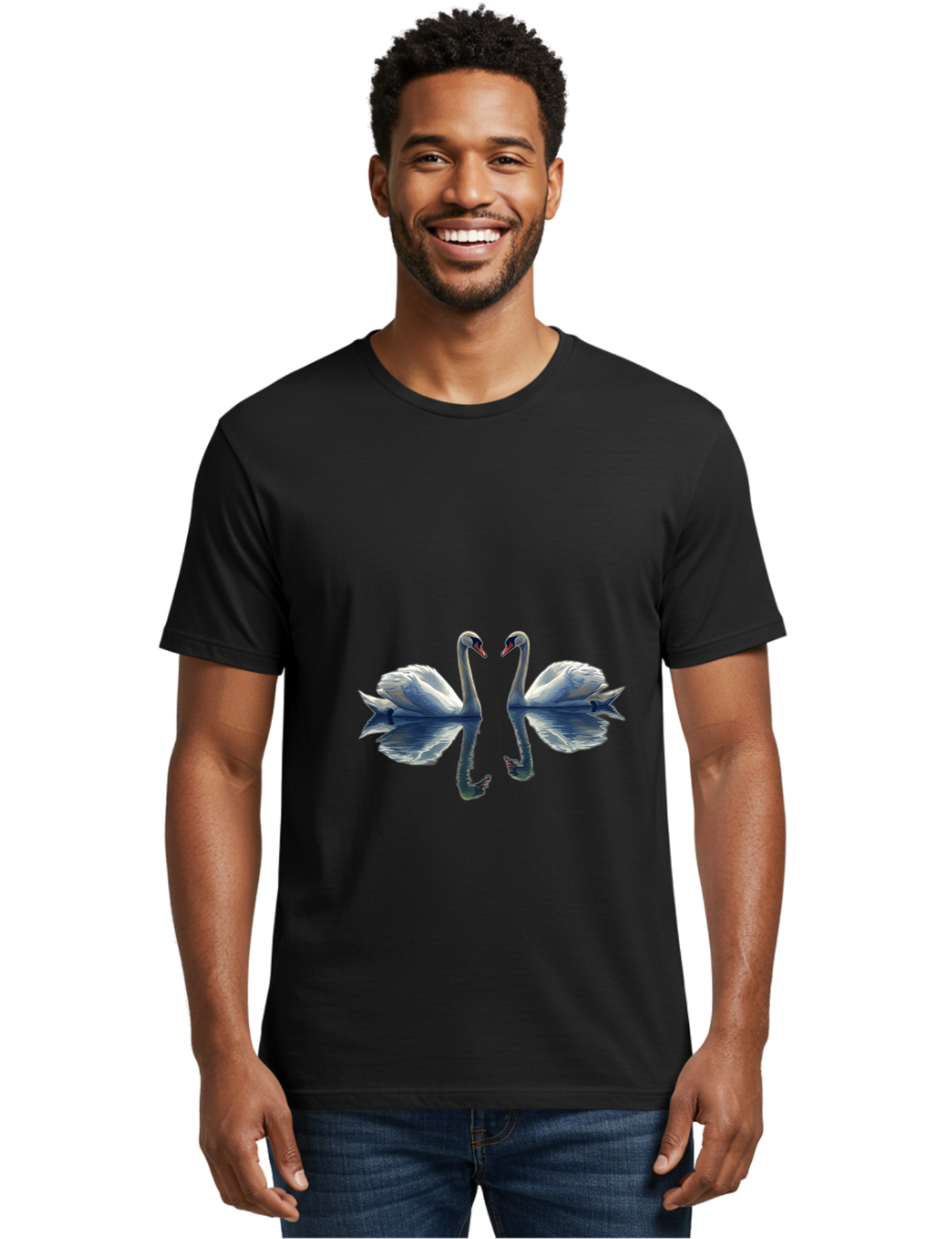 Two-Swans Men'S Graphic Tee, 100% Cotton, Comfortable Casual Summer Wear, Machine Washable, Vintage Camera, Old Camera, Antique Camera, Black Camera, Classic Photography, Photography Equipment, Nostalgic Device, Film Camera, Camera Art Bal542