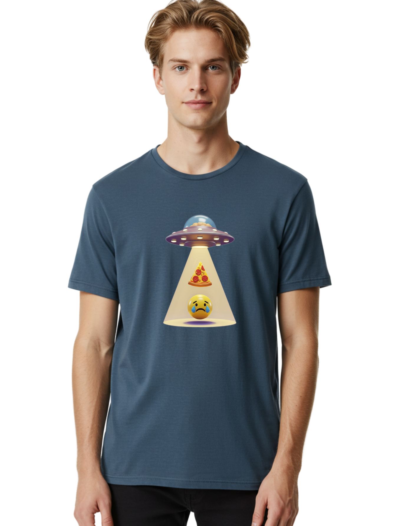 Ufo-Abducting-Pizza Men'S Graphic Tee, 100% Cotton, Comfortable Casual Summer Wear, Machine Washable, Vintage Camera, Old Camera, Antique Camera, Black Camera, Classic Photography, Photography Equipment, Nostalgic Device, Film Camera, Bal545