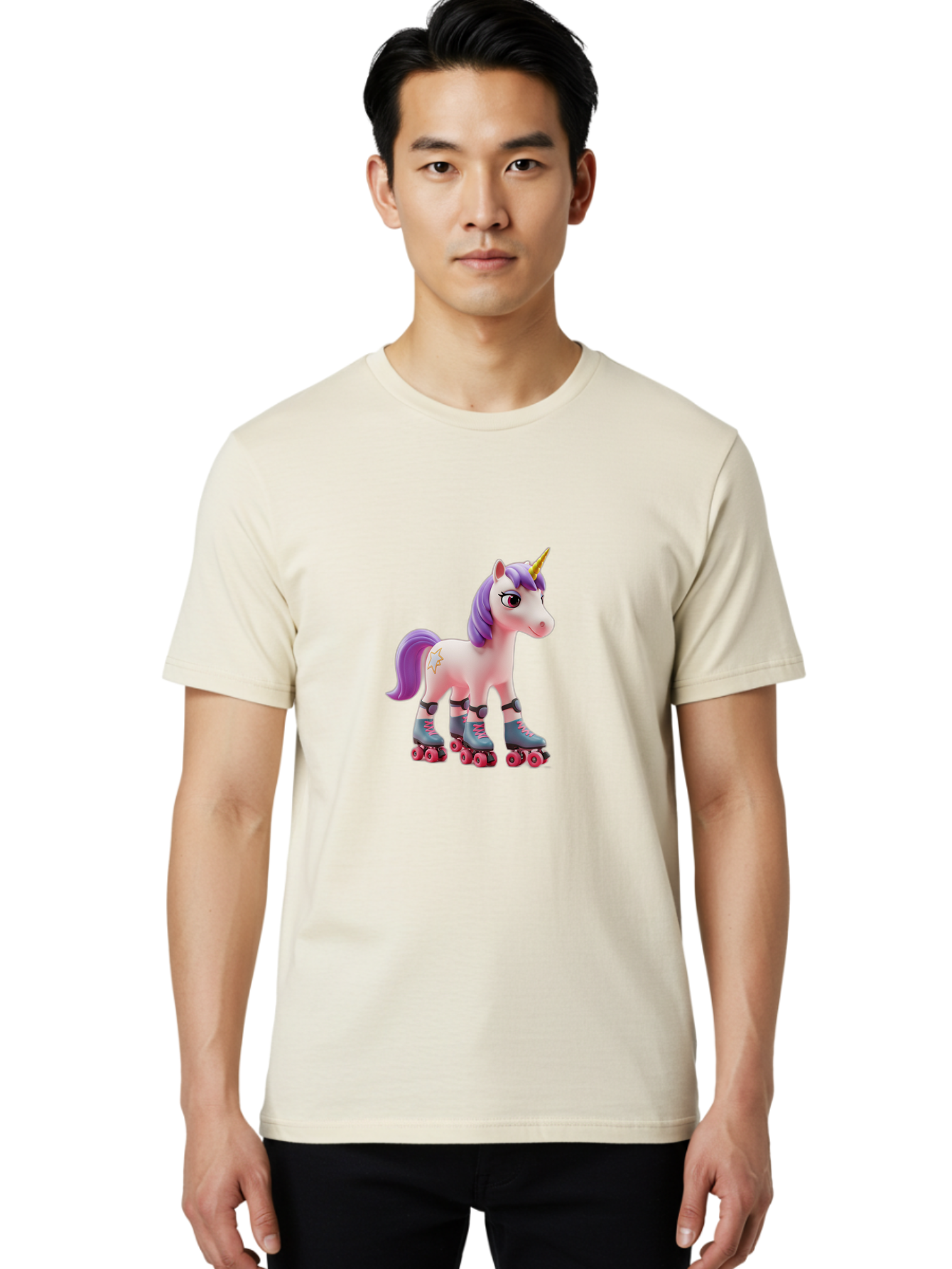 Unicorn-On-Rollerskates-3 Men'S Graphic Tee, 100% Cotton, Comfortable Casual Summer Wear, Machine Washable, Vintage Camera, Old Camera, Antique Camera, Black Camera, Classic Photography, Photography Equipment, Nostalgic Device, Film Camera, Bal548