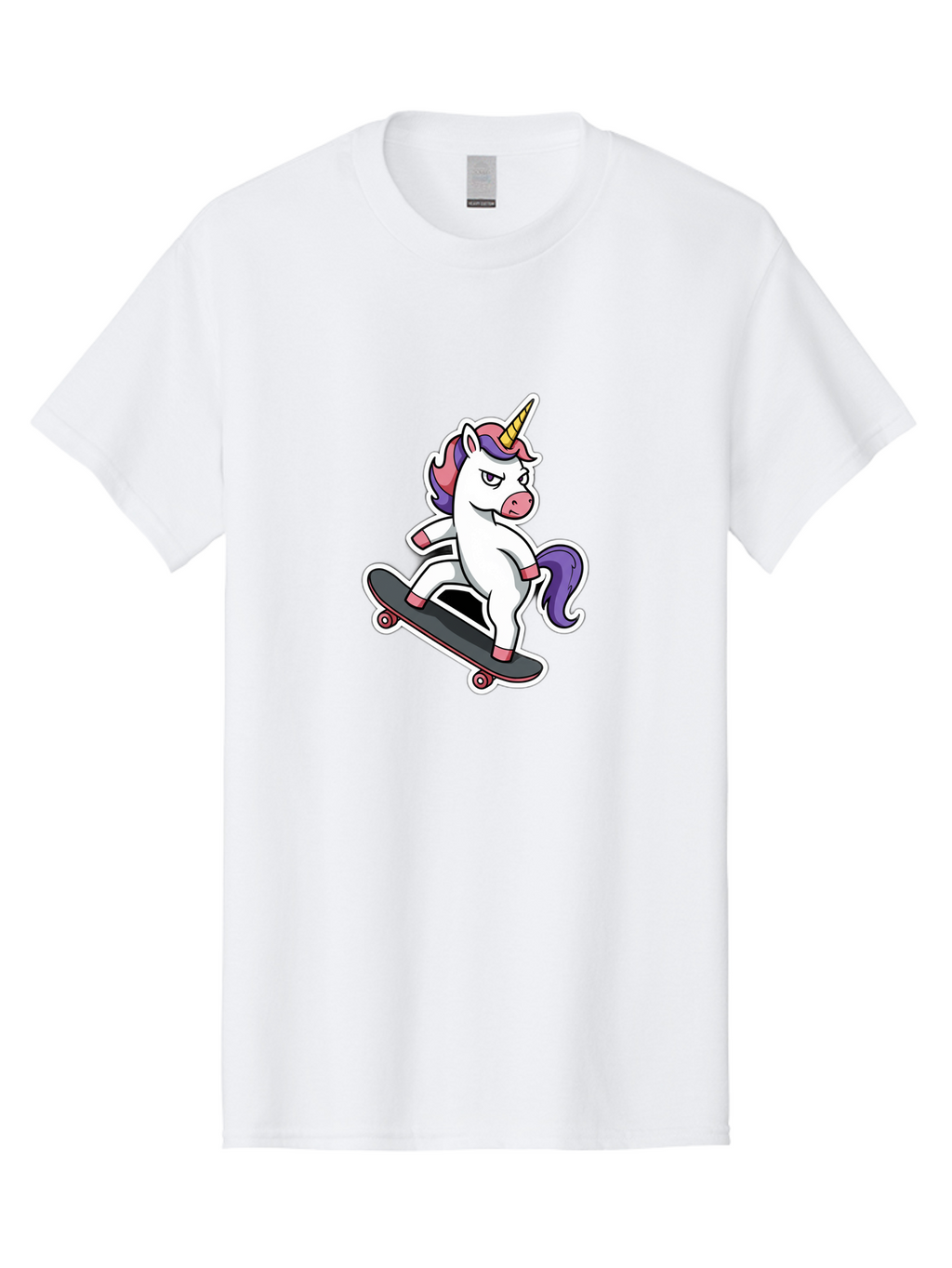 Unicorn-Skateboarder Men'S Graphic Tee, 100% Cotton, Comfortable Casual Summer Wear, Machine Washable, Vintage Camera, Old Camera, Antique Camera, Black Camera, Classic Photography, Photography Equipment, Nostalgic Device, Film Camera, Bal550