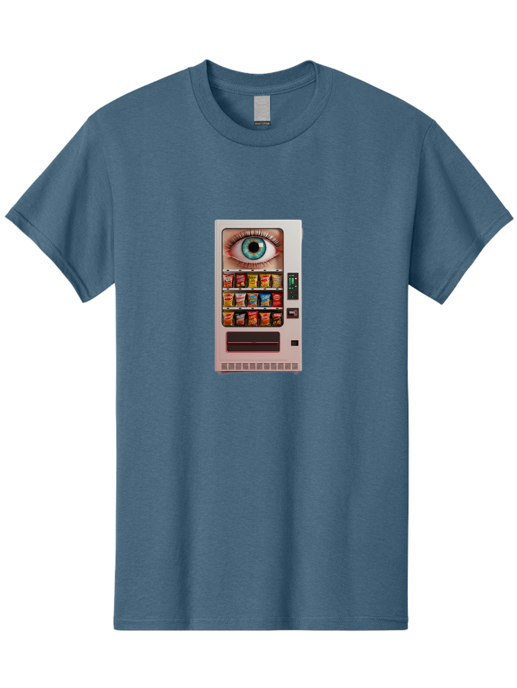 Vending-Machine-2 Men'S Graphic Tee, 100% Cotton, Comfortable Casual Summer Wear, Machine Washable, Vintage Camera, Old Camera, Antique Camera, Black Camera, Classic Photography, Photography Equipment, Nostalgic Device, Film Camera, Camera Art Bal560