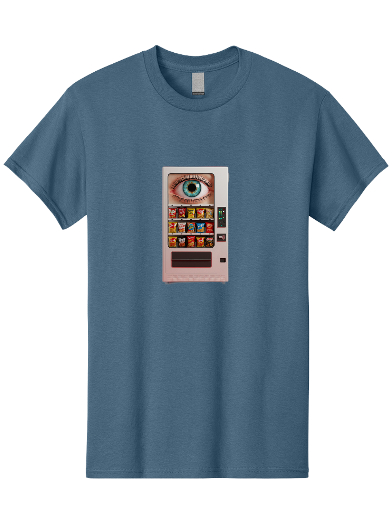 Vending-Machine-2 Men'S Graphic Tee, 100% Cotton, Comfortable Casual Summer Wear, Machine Washable, Vintage Camera, Old Camera, Antique Camera, Black Camera, Classic Photography, Photography Equipment, Nostalgic Device, Film Camera, Camera Art Bal560