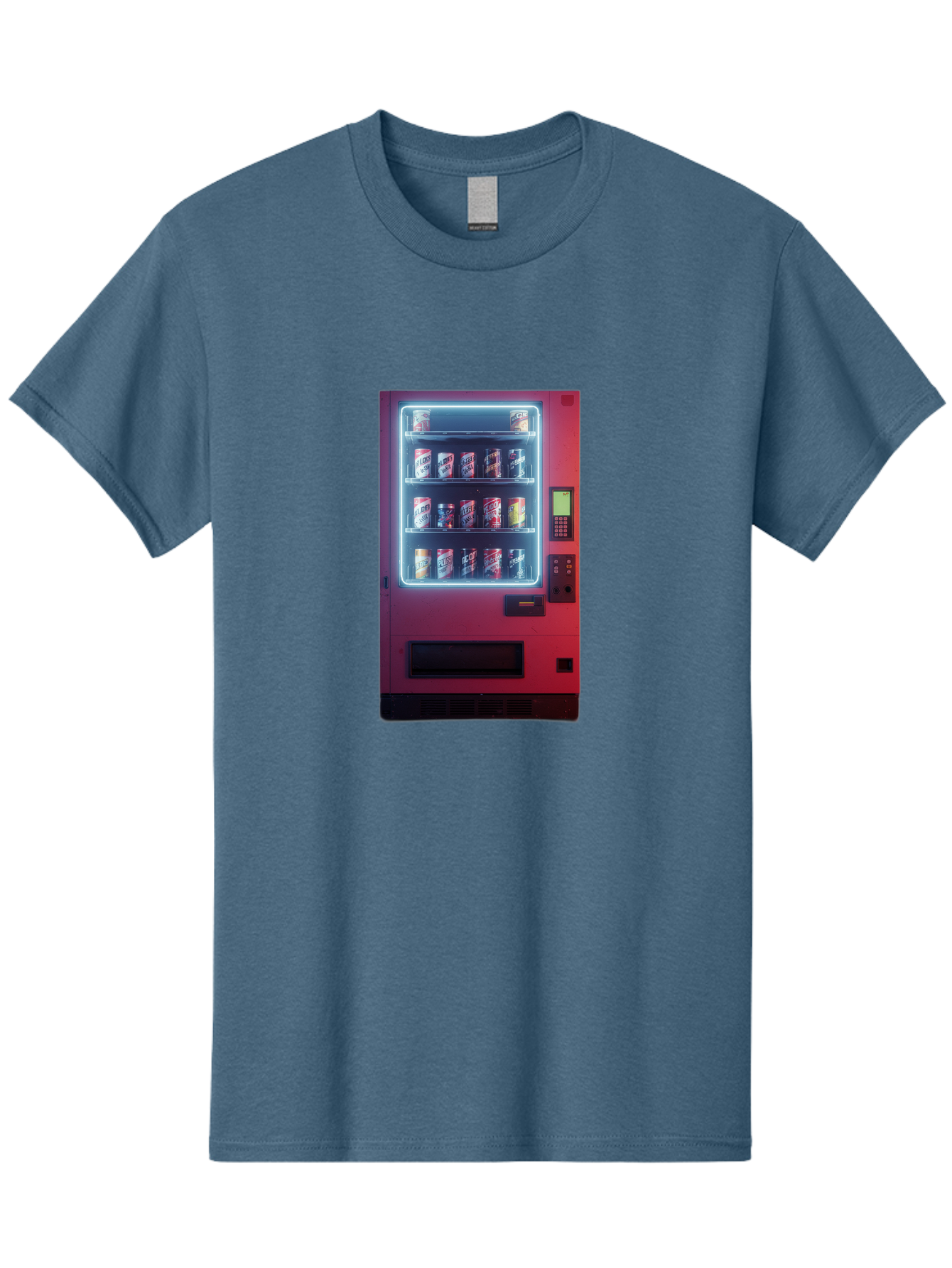 Vending-Machine-4 Men'S Graphic Tee, 100% Cotton, Comfortable Casual Summer Wear, Machine Washable, Vintage Camera, Old Camera, Antique Camera, Black Camera, Classic Photography, Photography Equipment, Nostalgic Device, Film Camera, Camera Art Bal562