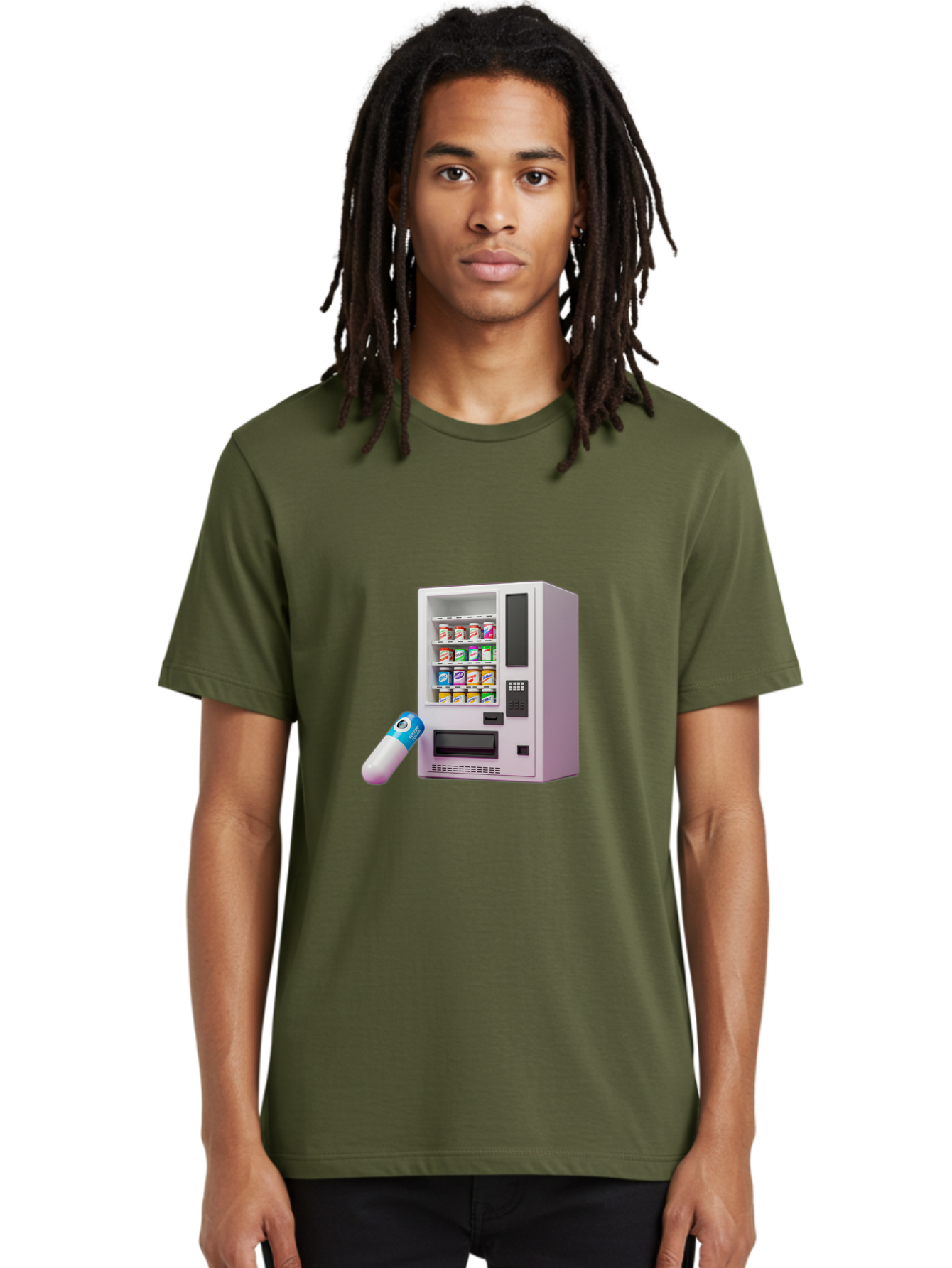 Vending-Machine-6 Men'S Graphic Tee, 100% Cotton, Comfortable Casual Summer Wear, Machine Washable, Vintage Camera, Old Camera, Antique Camera, Black Camera, Classic Photography, Photography Equipment, Nostalgic Device, Film Camera, Camera Art Bal564
