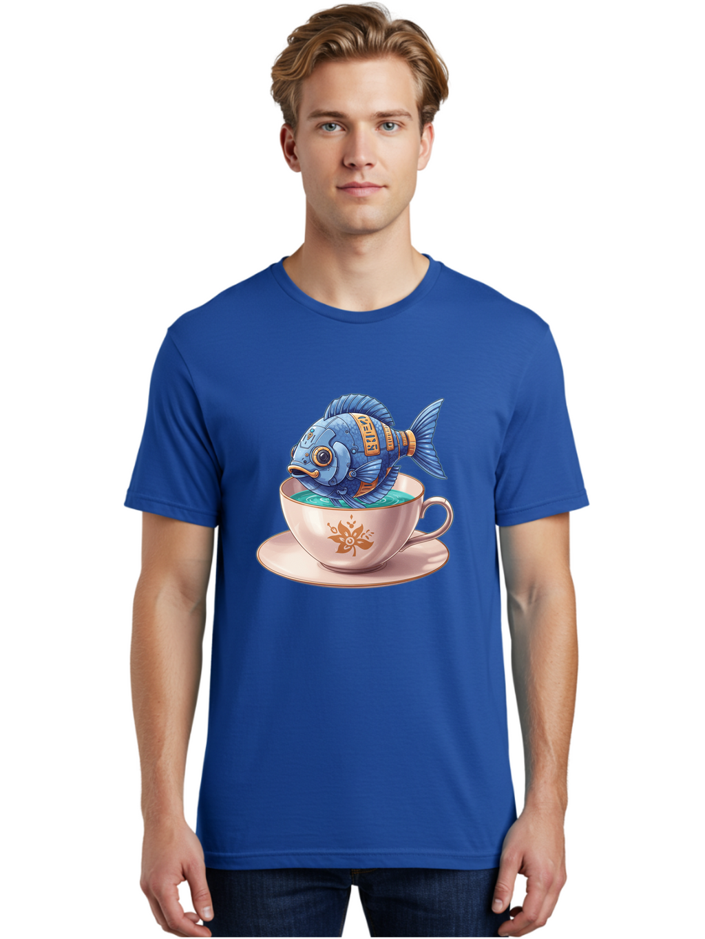 Vevor-Robotic-Fish Men'S Graphic Tee, 100% Cotton, Comfortable Casual Summer Wear, Machine Washable, Vintage Camera, Old Camera, Antique Camera, Black Camera, Classic Photography, Photography Equipment, Nostalgic Device, Film Camera, Bal567