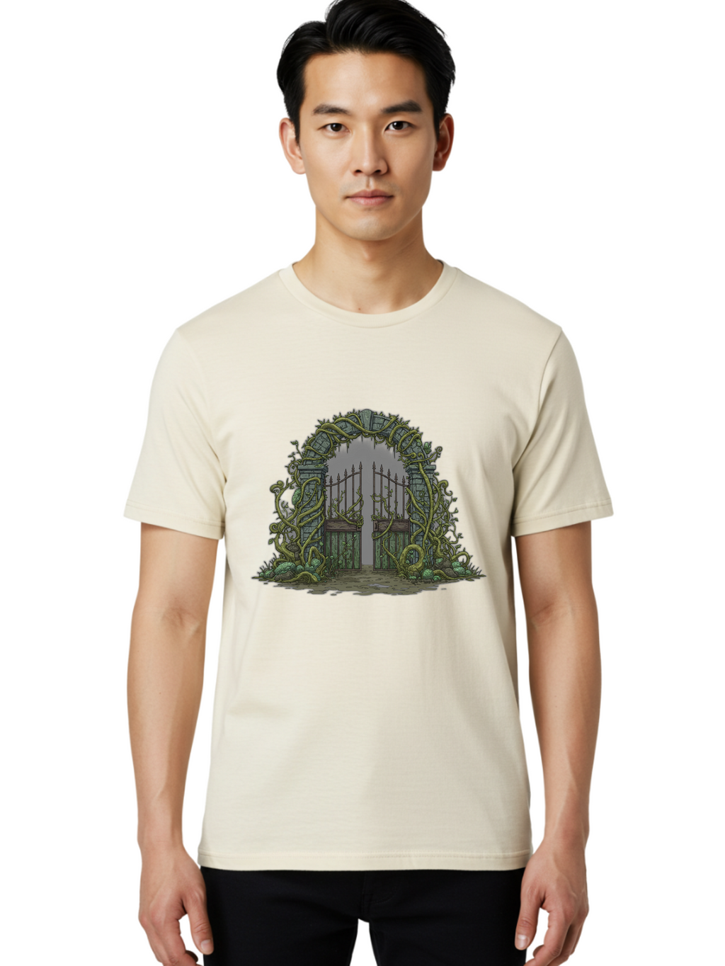 Vines-Gate Men'S Graphic Tee, 100% Cotton, Comfortable Casual Summer Wear, Machine Washable, Vintage Camera, Old Camera, Antique Camera, Black Camera, Classic Photography, Photography Equipment, Nostalgic Device, Film Camera, Camera Art Bal568