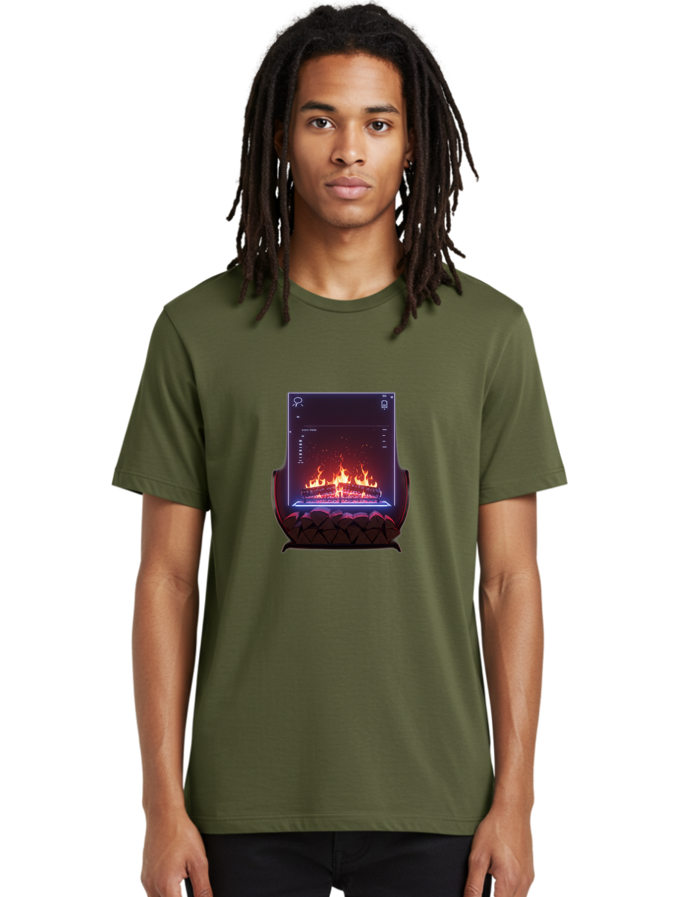 Virtual-Fireplace Men'S Graphic Tee, 100% Cotton, Comfortable Casual Summer Wear, Machine Washable, Vintage Camera, Old Camera, Antique Camera, Black Camera, Classic Photography, Photography Equipment, Nostalgic Device, Film Camera, Camera Art Bal574