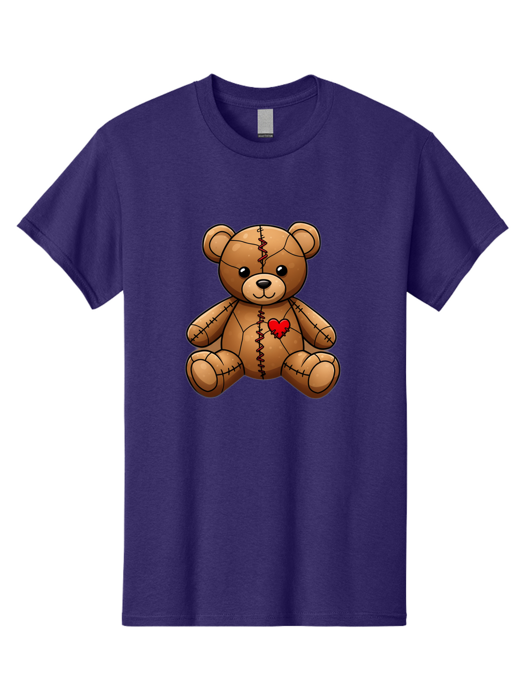Voodoo-Teddy-Bear-5 Men'S Graphic Tee, 100% Cotton, Comfortable Casual Summer Wear, Machine Washable, Vintage Camera, Old Camera, Antique Camera, Black Camera, Classic Photography, Photography Equipment, Nostalgic Device, Film Camera, Bal579