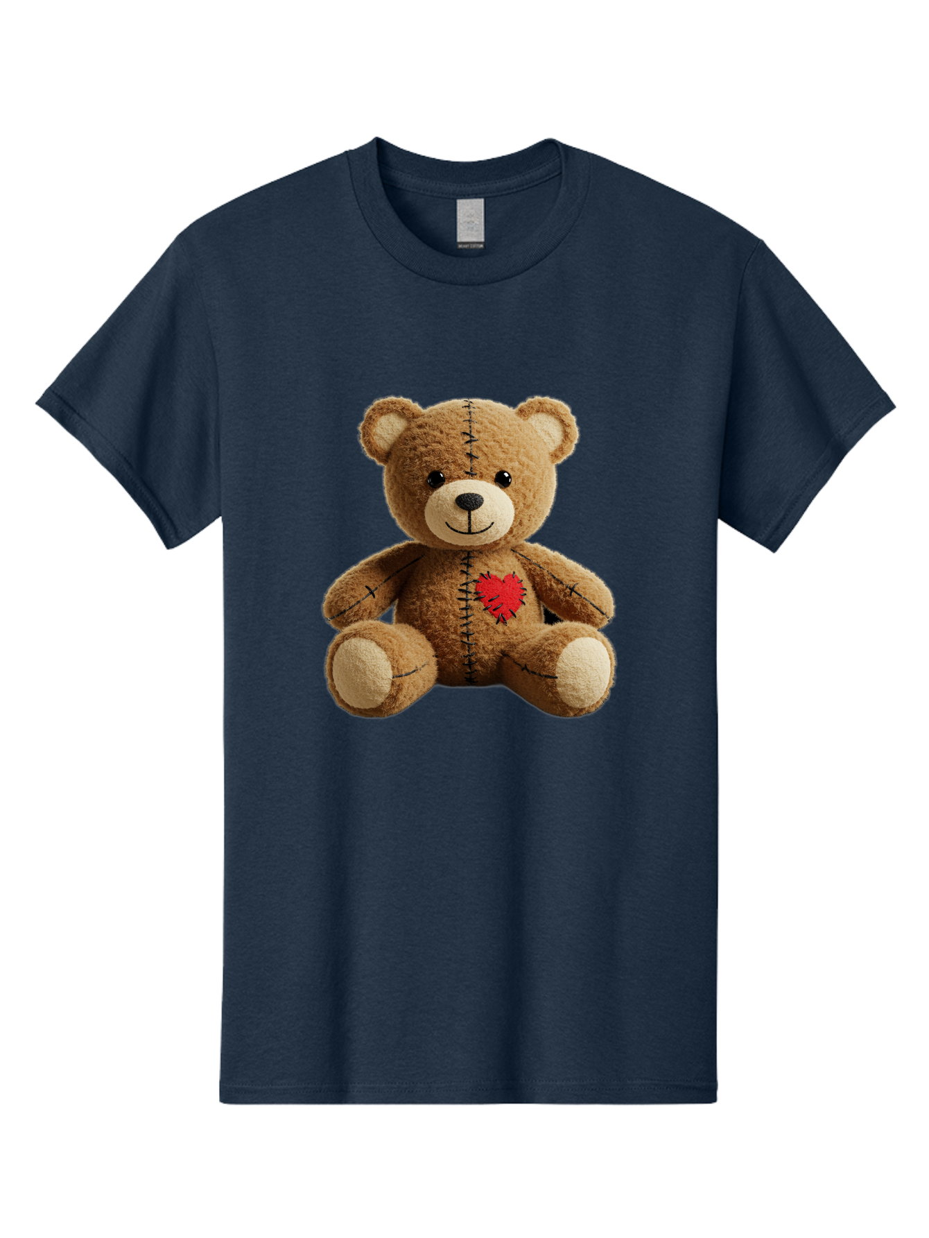 Voodoo-Teddy-Bear-6 Men'S Graphic Tee, 100% Cotton, Comfortable Casual Summer Wear, Machine Washable, Vintage Camera, Old Camera, Antique Camera, Black Camera, Classic Photography, Photography Equipment, Nostalgic Device, Film Camera, Bal580