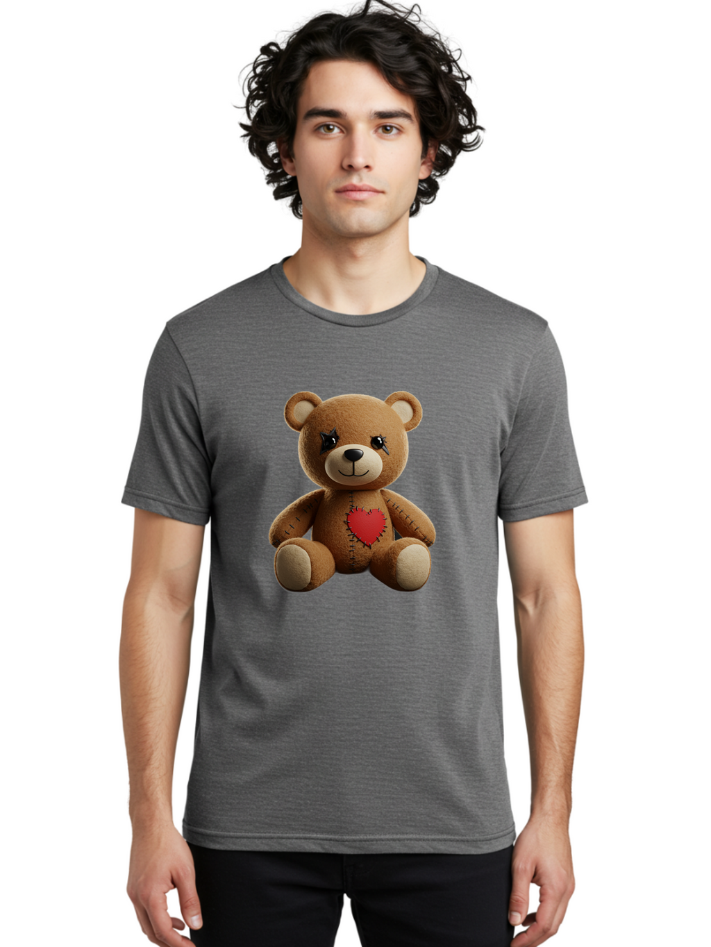 Voodoo-Teddy-Bear Men'S Graphic Tee, 100% Cotton, Comfortable Casual Summer Wear, Machine Washable, Vintage Camera, Old Camera, Antique Camera, Black Camera, Classic Photography, Photography Equipment, Nostalgic Device, Film Camera, Camera Art Bal581