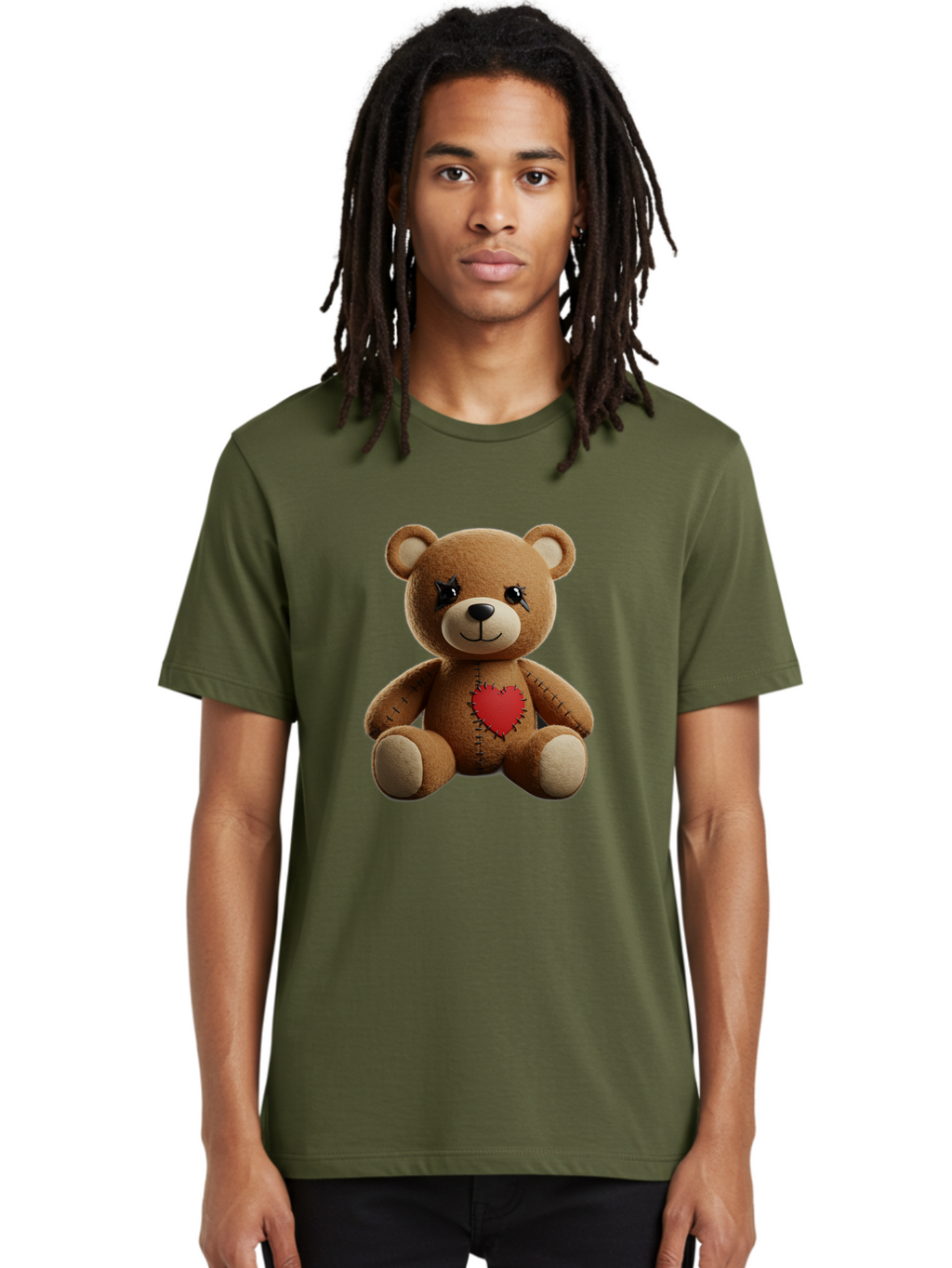 Voodoo-Teddy-Bear Men'S Graphic Tee, 100% Cotton, Comfortable Casual Summer Wear, Machine Washable, Vintage Camera, Old Camera, Antique Camera, Black Camera, Classic Photography, Photography Equipment, Nostalgic Device, Film Camera, Camera Art Bal581