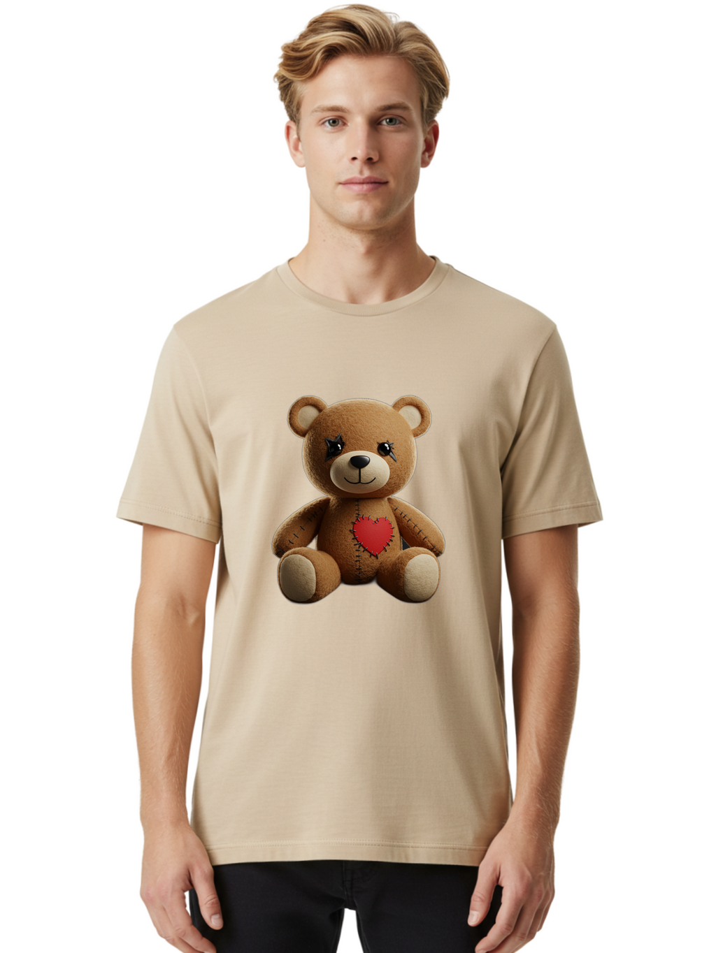 Voodoo-Teddy-Bear Men'S Graphic Tee, 100% Cotton, Comfortable Casual Summer Wear, Machine Washable, Vintage Camera, Old Camera, Antique Camera, Black Camera, Classic Photography, Photography Equipment, Nostalgic Device, Film Camera, Camera Art Bal581