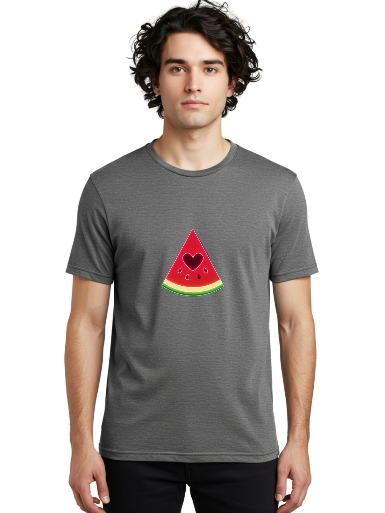 Watermelon-Slice-1 Men'S Graphic Tee, 100% Cotton, Comfortable Casual Summer Wear, Machine Washable, Vintage Camera, Old Camera, Antique Camera, Black Camera, Classic Photography, Photography Equipment, Nostalgic Device, Film Camera, Bal590