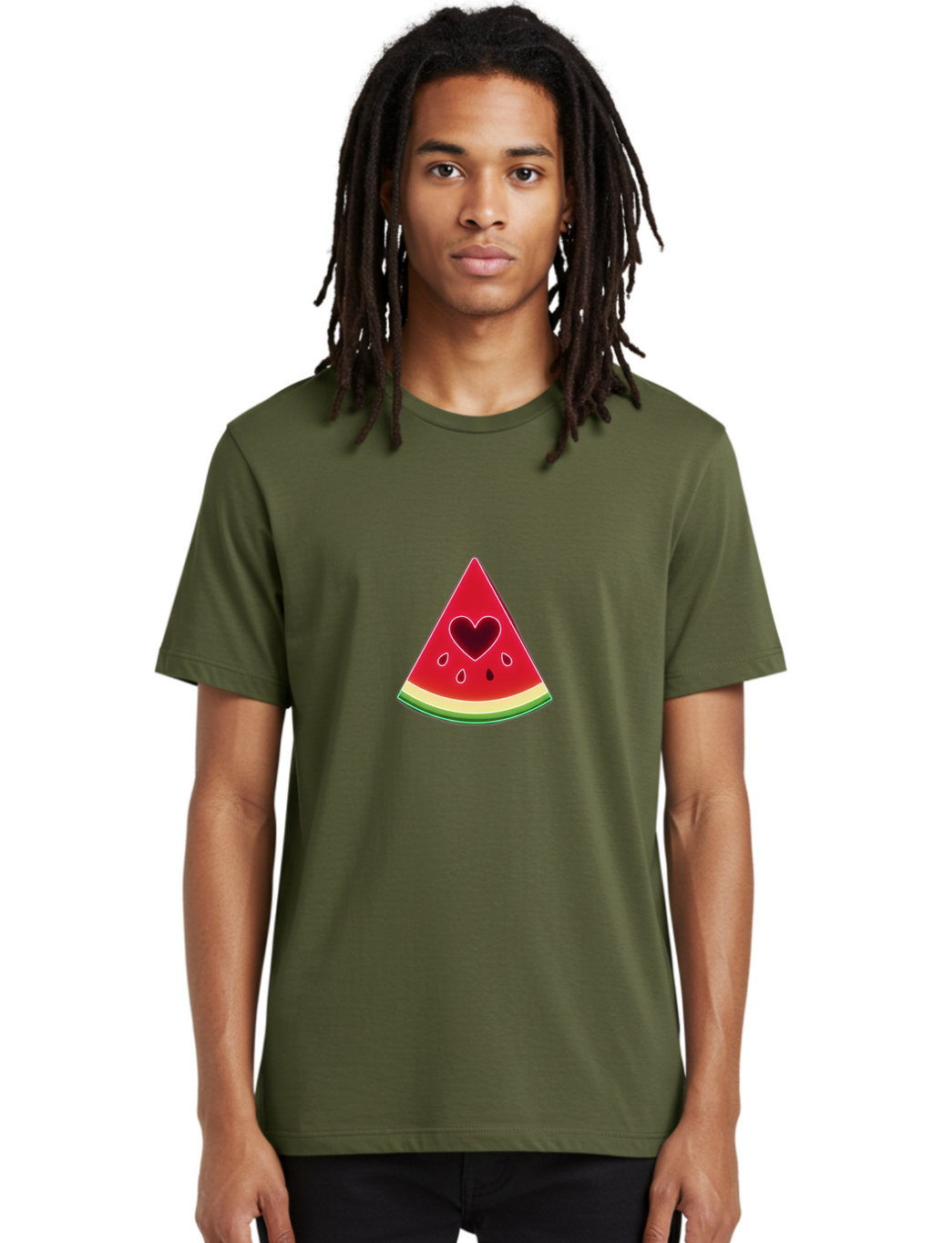 Watermelon-Slice-1 Men'S Graphic Tee, 100% Cotton, Comfortable Casual Summer Wear, Machine Washable, Vintage Camera, Old Camera, Antique Camera, Black Camera, Classic Photography, Photography Equipment, Nostalgic Device, Film Camera, Bal590