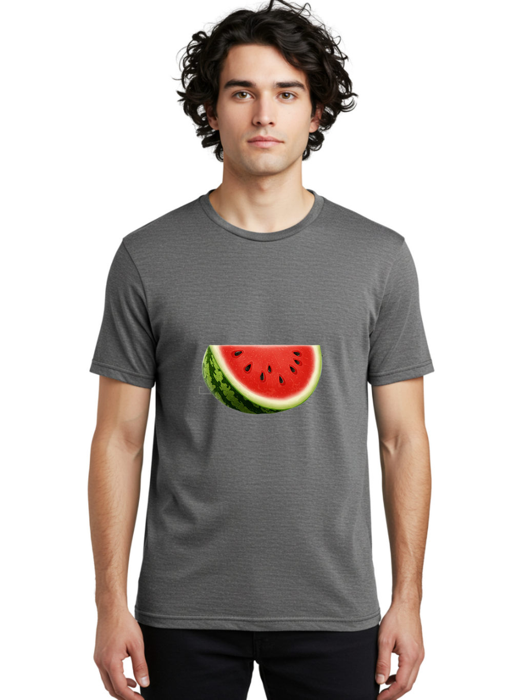 Watermelon-Slice-4 Men'S Graphic Tee, 100% Cotton, Comfortable Casual Summer Wear, Machine Washable, Vintage Camera, Old Camera, Antique Camera, Black Camera, Classic Photography, Photography Equipment, Nostalgic Device, Film Camera, Bal593