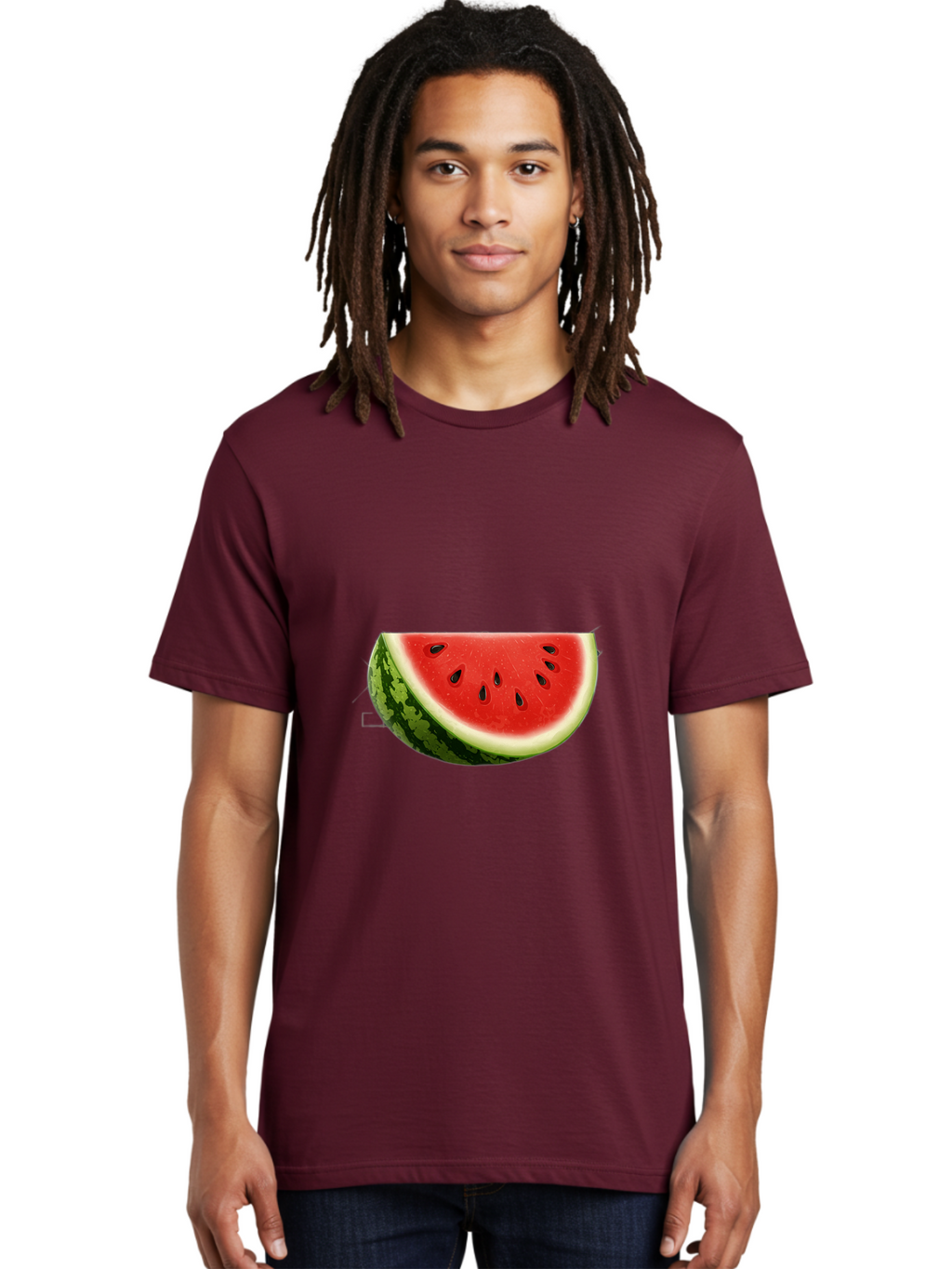 Watermelon-Slice-4 Men'S Graphic Tee, 100% Cotton, Comfortable Casual Summer Wear, Machine Washable, Vintage Camera, Old Camera, Antique Camera, Black Camera, Classic Photography, Photography Equipment, Nostalgic Device, Film Camera, Bal593