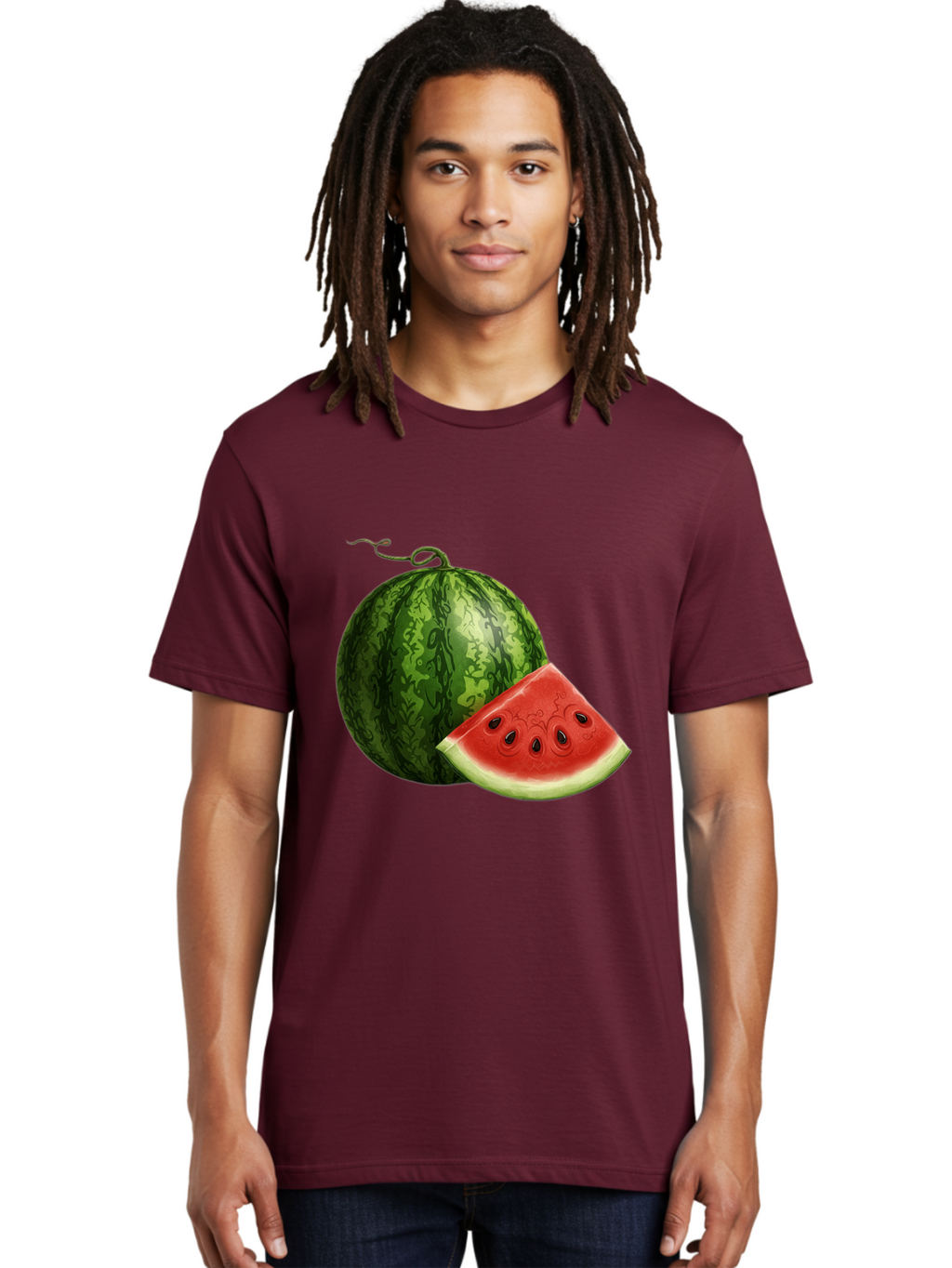 Watermelon-Slice-5 Men'S Graphic Tee, 100% Cotton, Comfortable Casual Summer Wear, Machine Washable, Vintage Camera, Old Camera, Antique Camera, Black Camera, Classic Photography, Photography Equipment, Nostalgic Device, Film Camera, Bal594