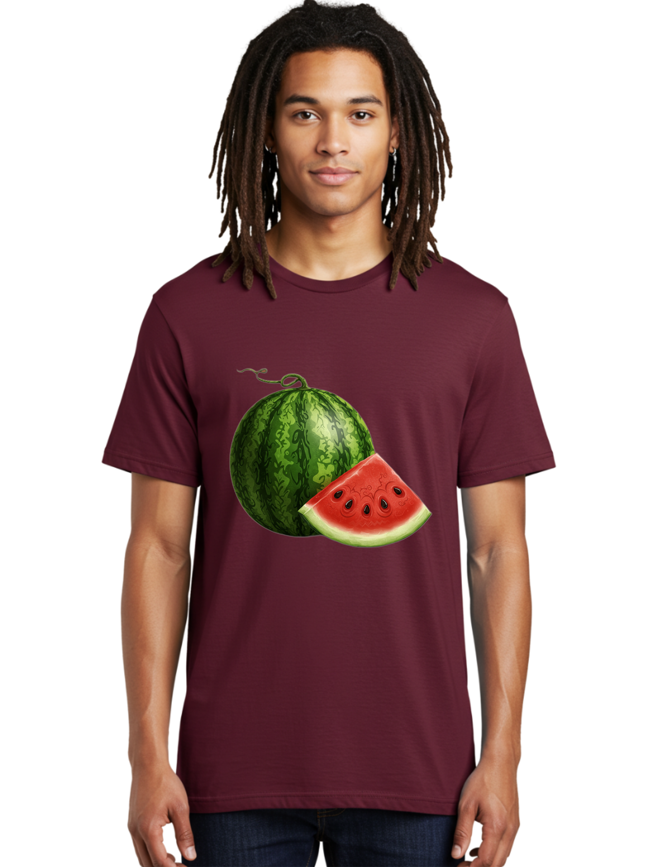 Watermelon-Slice-5 Men'S Graphic Tee, 100% Cotton, Comfortable Casual Summer Wear, Machine Washable, Vintage Camera, Old Camera, Antique Camera, Black Camera, Classic Photography, Photography Equipment, Nostalgic Device, Film Camera, Bal594