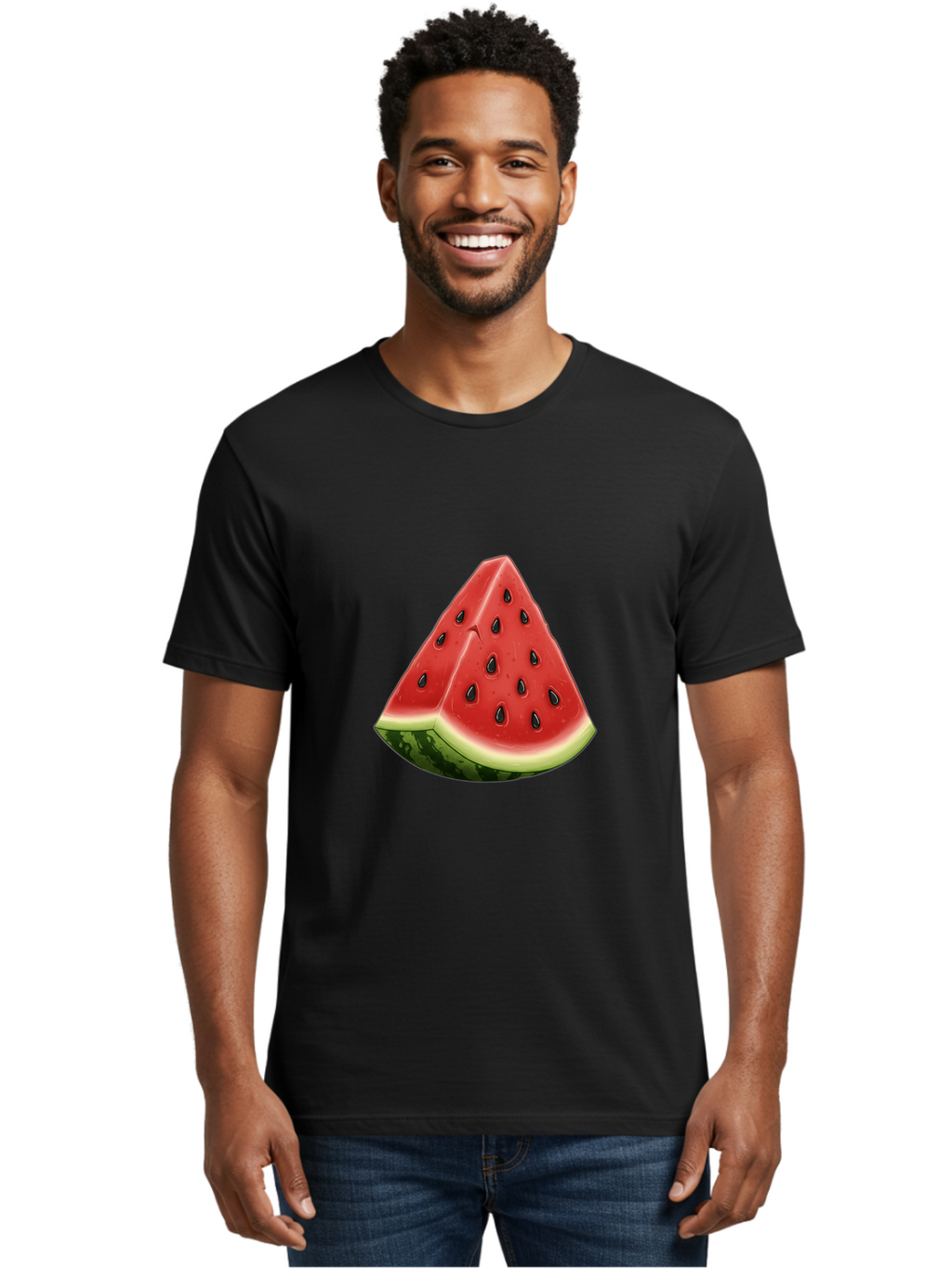 Watermelon-Slice-7 Men'S Graphic Tee, 100% Cotton, Comfortable Casual Summer Wear, Machine Washable, Vintage Camera, Old Camera, Antique Camera, Black Camera, Classic Photography, Photography Equipment, Nostalgic Device, Film Camera, Bal596