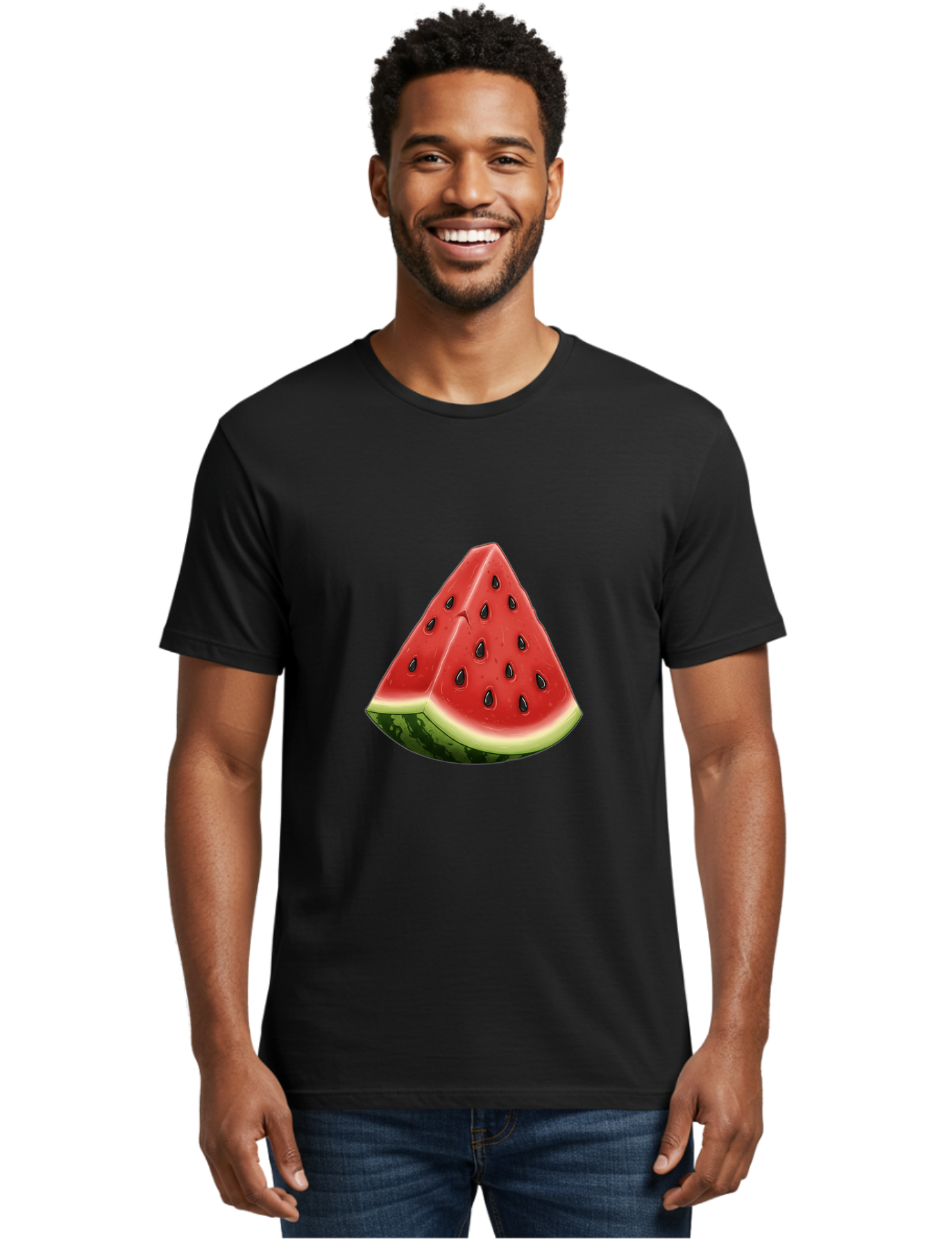 Watermelon-Slice-7 Men'S Graphic Tee, 100% Cotton, Comfortable Casual Summer Wear, Machine Washable, Vintage Camera, Old Camera, Antique Camera, Black Camera, Classic Photography, Photography Equipment, Nostalgic Device, Film Camera, Bal596
