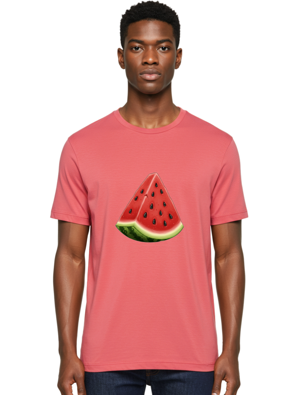 Watermelon-Slice-7 Men'S Graphic Tee, 100% Cotton, Comfortable Casual Summer Wear, Machine Washable, Vintage Camera, Old Camera, Antique Camera, Black Camera, Classic Photography, Photography Equipment, Nostalgic Device, Film Camera, Bal596
