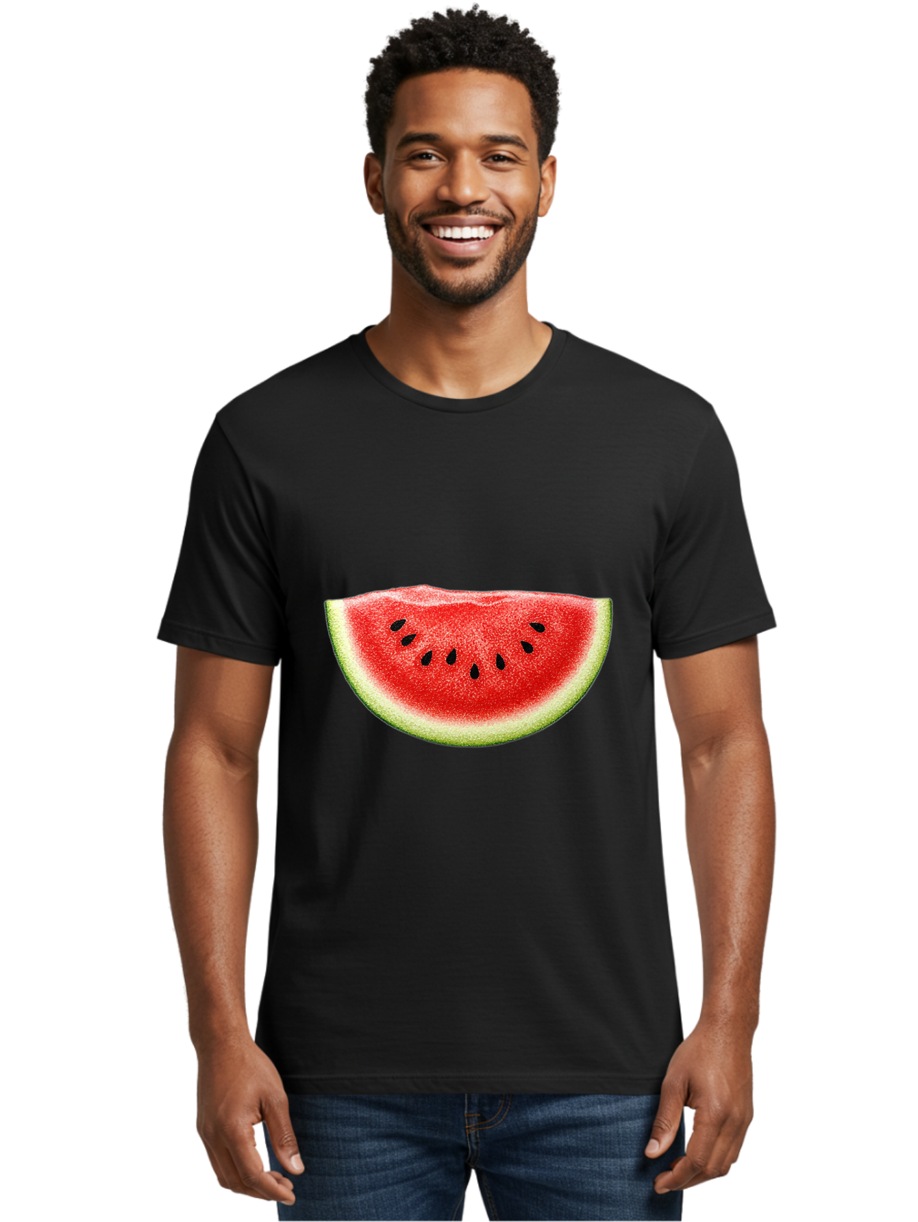 Watermelon-Slice-8 Men'S Graphic Tee, 100% Cotton, Comfortable Casual Summer Wear, Machine Washable, Vintage Camera, Old Camera, Antique Camera, Black Camera, Classic Photography, Photography Equipment, Nostalgic Device, Film Camera, Bal597