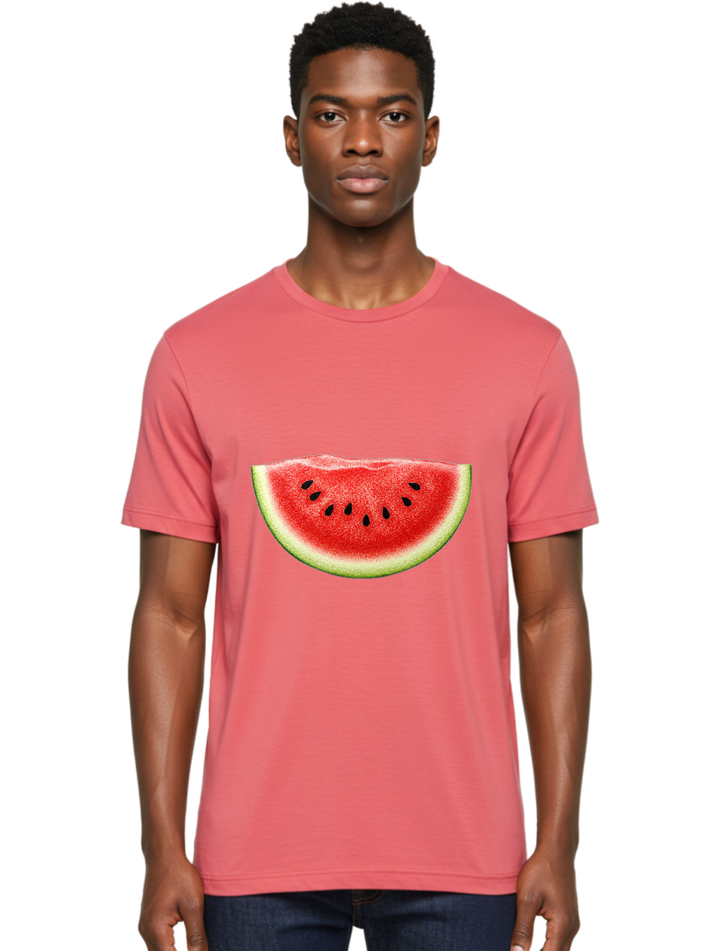 Watermelon-Slice-8 Men'S Graphic Tee, 100% Cotton, Comfortable Casual Summer Wear, Machine Washable, Vintage Camera, Old Camera, Antique Camera, Black Camera, Classic Photography, Photography Equipment, Nostalgic Device, Film Camera, Bal597