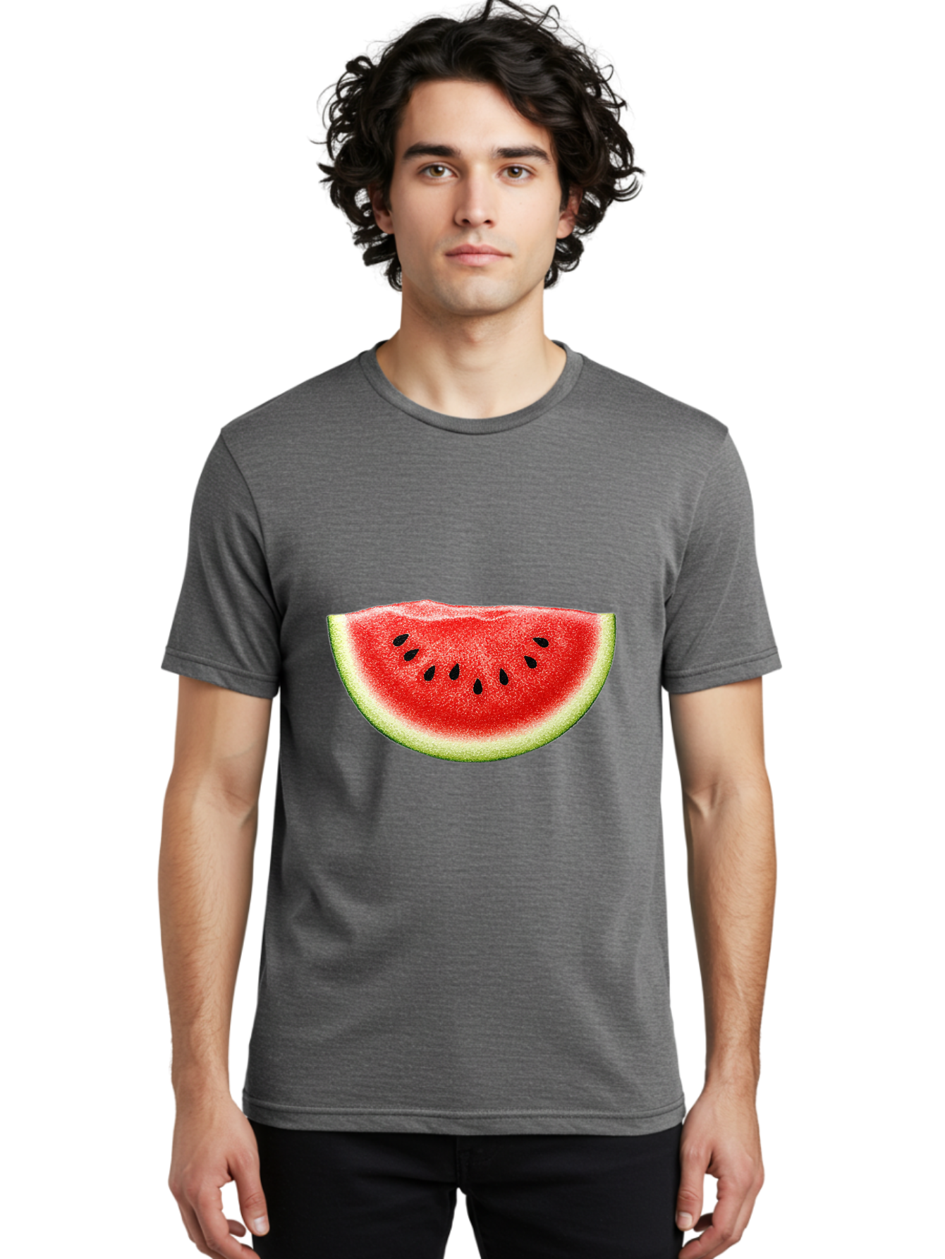 Watermelon-Slice-8 Men'S Graphic Tee, 100% Cotton, Comfortable Casual Summer Wear, Machine Washable, Vintage Camera, Old Camera, Antique Camera, Black Camera, Classic Photography, Photography Equipment, Nostalgic Device, Film Camera, Bal597