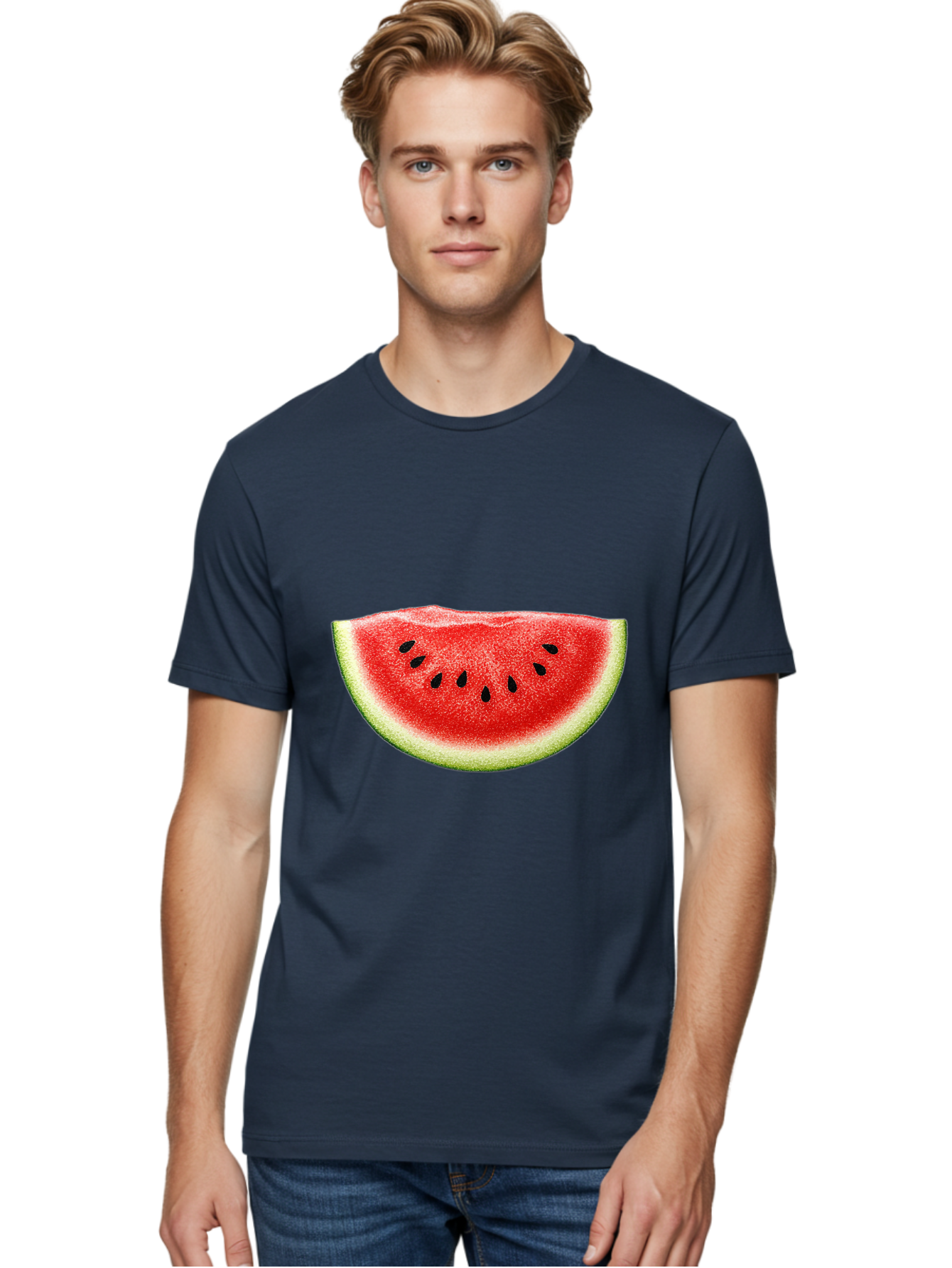 Watermelon-Slice-8 Men'S Graphic Tee, 100% Cotton, Comfortable Casual Summer Wear, Machine Washable, Vintage Camera, Old Camera, Antique Camera, Black Camera, Classic Photography, Photography Equipment, Nostalgic Device, Film Camera, Bal597