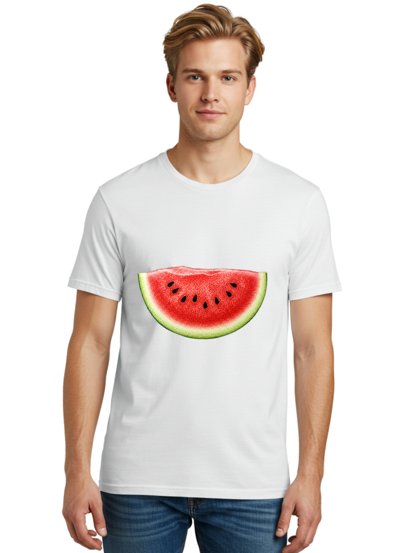 Watermelon-Slice-8 Men'S Graphic Tee, 100% Cotton, Comfortable Casual Summer Wear, Machine Washable, Vintage Camera, Old Camera, Antique Camera, Black Camera, Classic Photography, Photography Equipment, Nostalgic Device, Film Camera, Bal597