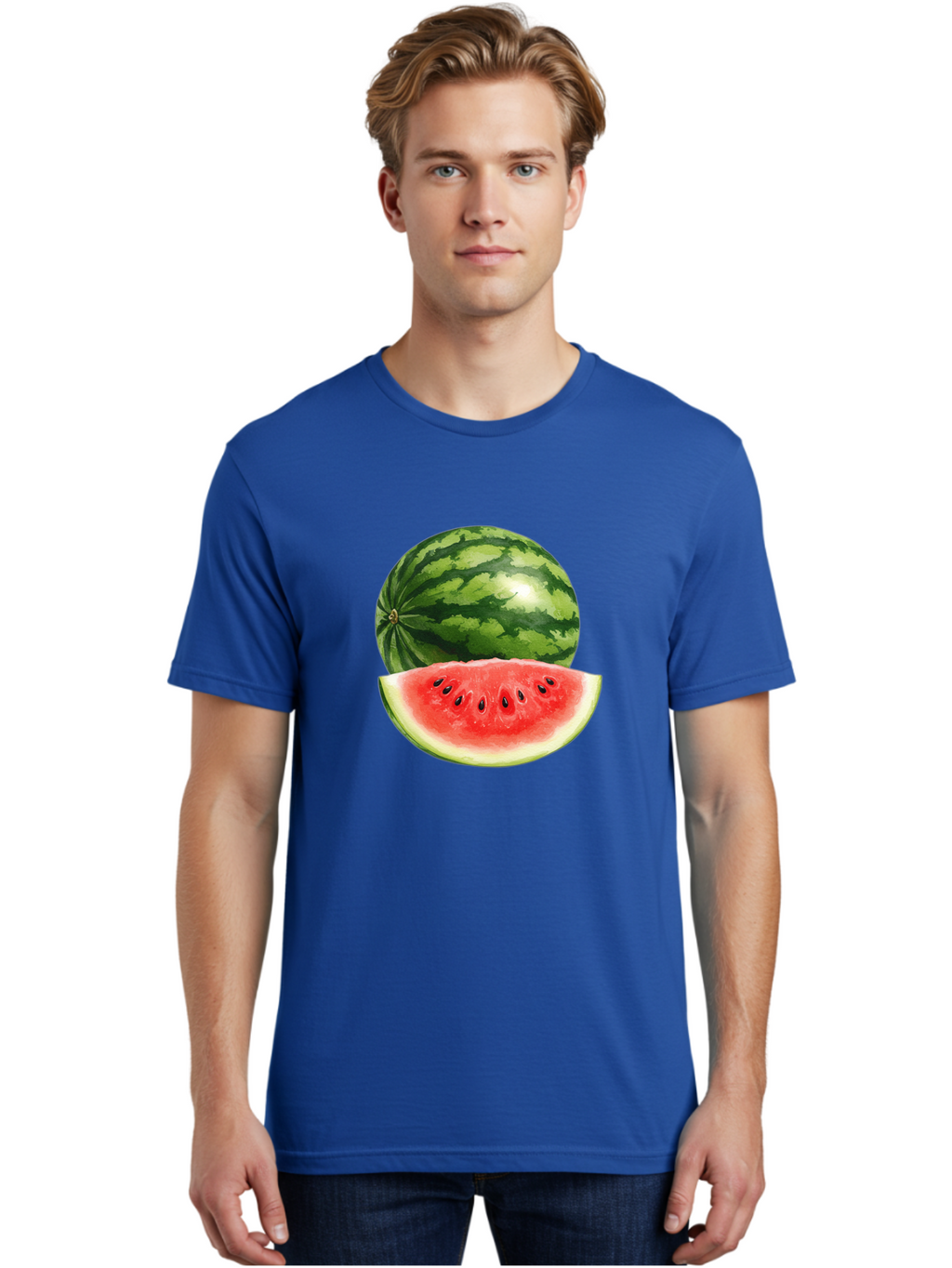 Watermelon Men'S Graphic Tee, 100% Cotton, Comfortable Casual Summer Wear, Machine Washable, Vintage Camera, Old Camera, Antique Camera, Black Camera, Classic Photography, Photography Equipment, Nostalgic Device, Film Camera, Camera Art Bal599