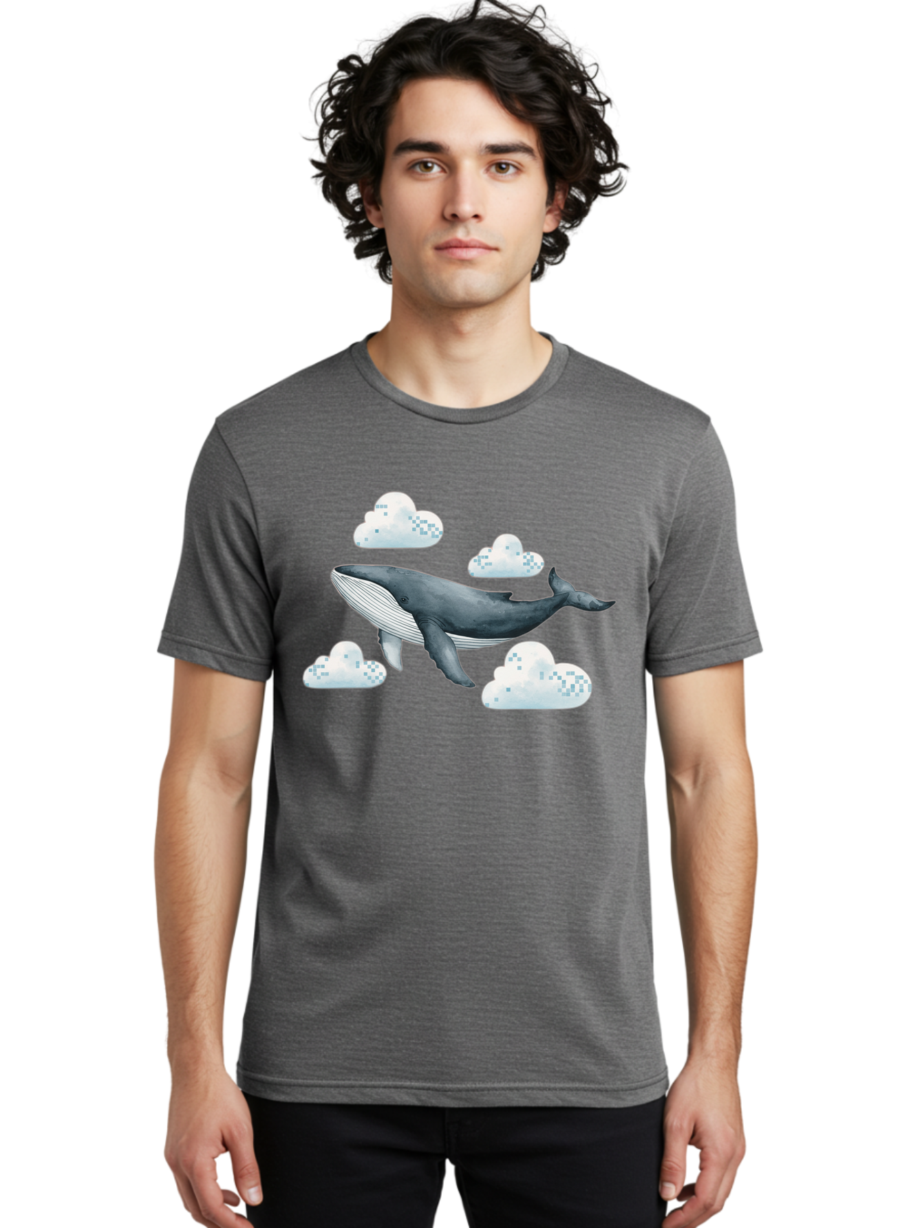Whale-In-The-Clouds Men'S Graphic Tee, 100% Cotton, Comfortable Casual Summer Wear, Machine Washable, Vintage Camera, Old Camera, Antique Camera, Black Camera, Classic Photography, Photography Equipment, Nostalgic Device, Film Camera, Bal602