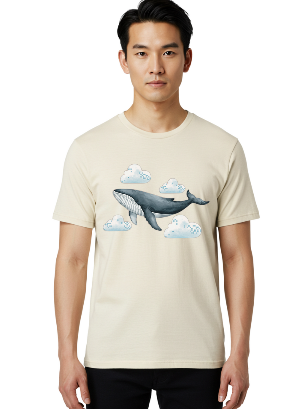 Whale-In-The-Clouds Men'S Graphic Tee, 100% Cotton, Comfortable Casual Summer Wear, Machine Washable, Vintage Camera, Old Camera, Antique Camera, Black Camera, Classic Photography, Photography Equipment, Nostalgic Device, Film Camera, Bal602