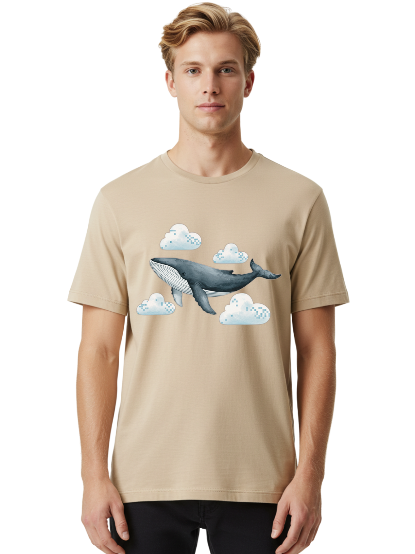 Whale-In-The-Clouds Men'S Graphic Tee, 100% Cotton, Comfortable Casual Summer Wear, Machine Washable, Vintage Camera, Old Camera, Antique Camera, Black Camera, Classic Photography, Photography Equipment, Nostalgic Device, Film Camera, Bal602