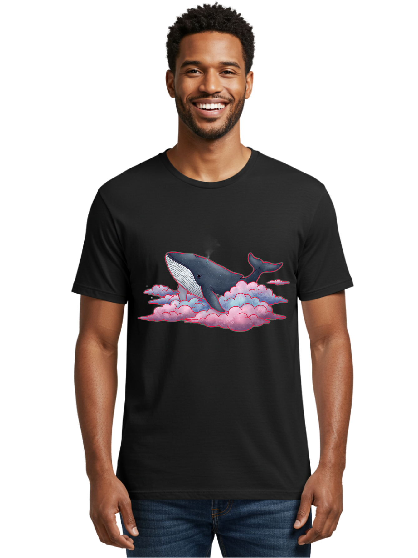 Whale-On-Clouds Men'S Graphic Tee, 100% Cotton, Comfortable Casual Summer Wear, Machine Washable, Vintage Camera, Old Camera, Antique Camera, Black Camera, Classic Photography, Photography Equipment, Nostalgic Device, Film Camera, Camera Art Bal603