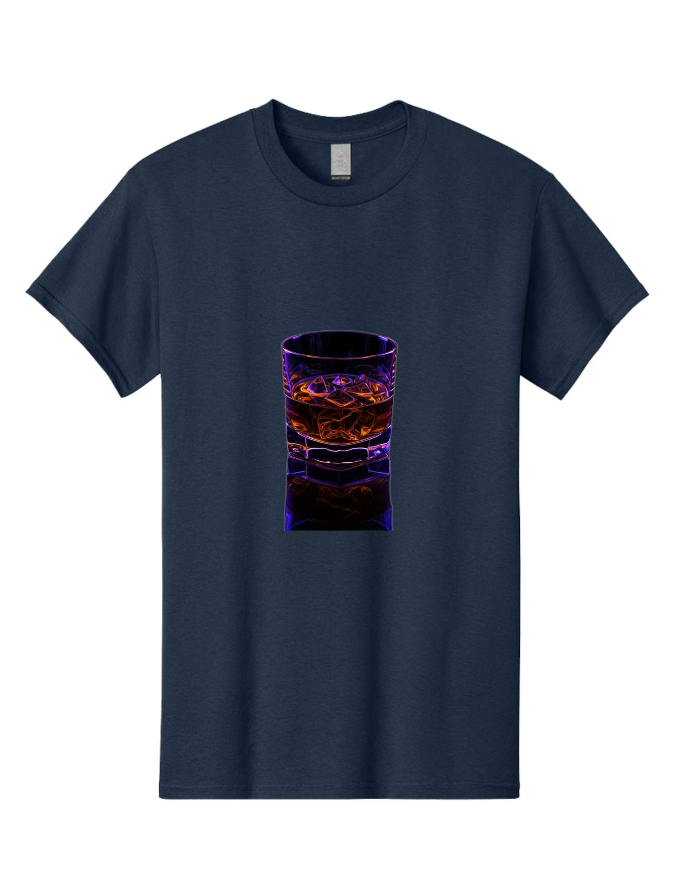 Whiskey-Glass-1 Men'S Graphic Tee, 100% Cotton, Comfortable Casual Summer Wear, Machine Washable, Vintage Camera, Old Camera, Antique Camera, Black Camera, Classic Photography, Photography Equipment, Nostalgic Device, Film Camera, Camera Art Bal604