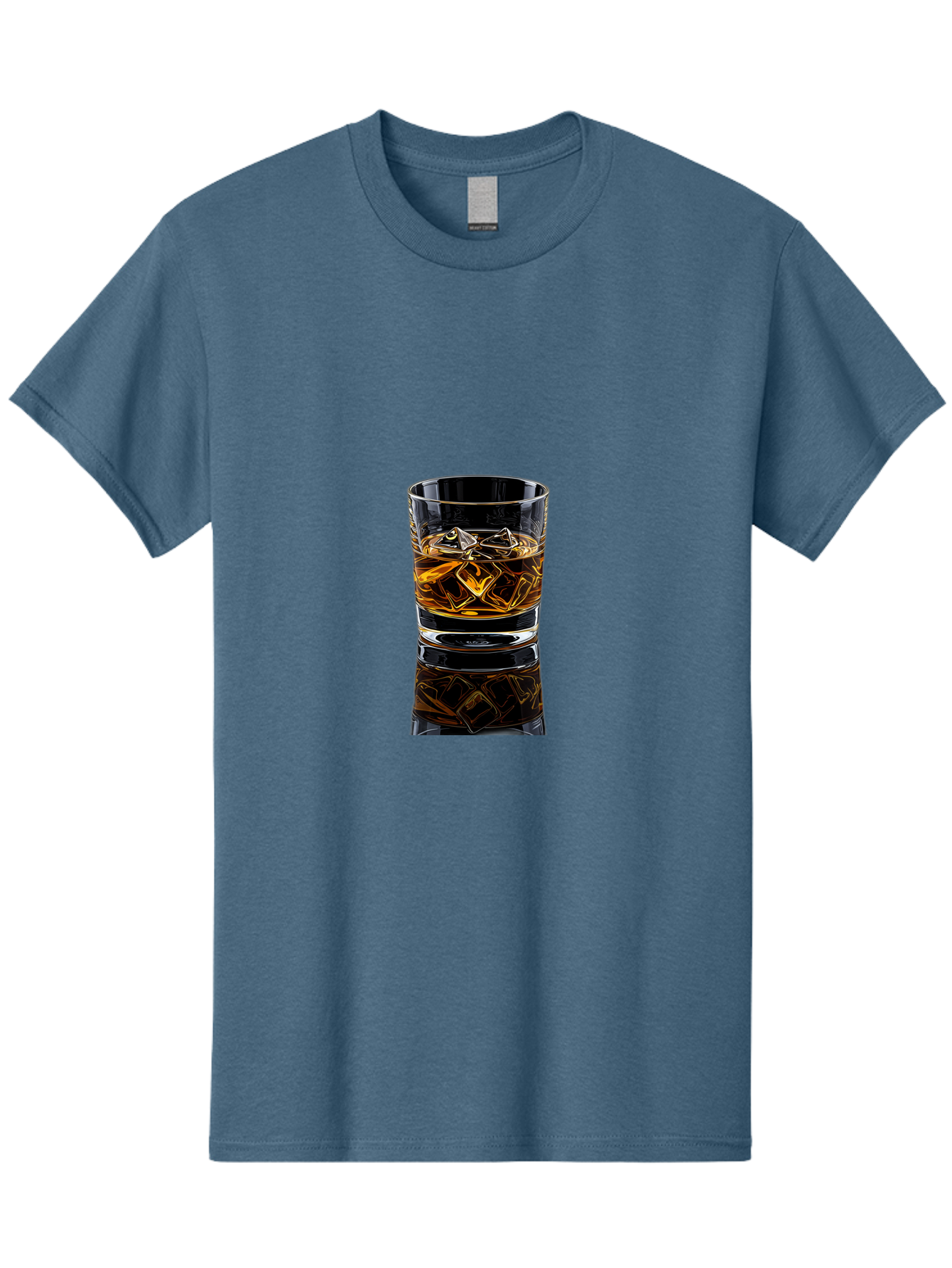 Whiskey-Rocks-Glass Men'S Graphic Tee, 100% Cotton, Comfortable Casual Summer Wear, Machine Washable, Vintage Camera, Old Camera, Antique Camera, Black Camera, Classic Photography, Photography Equipment, Nostalgic Device, Film Camera, Bal609