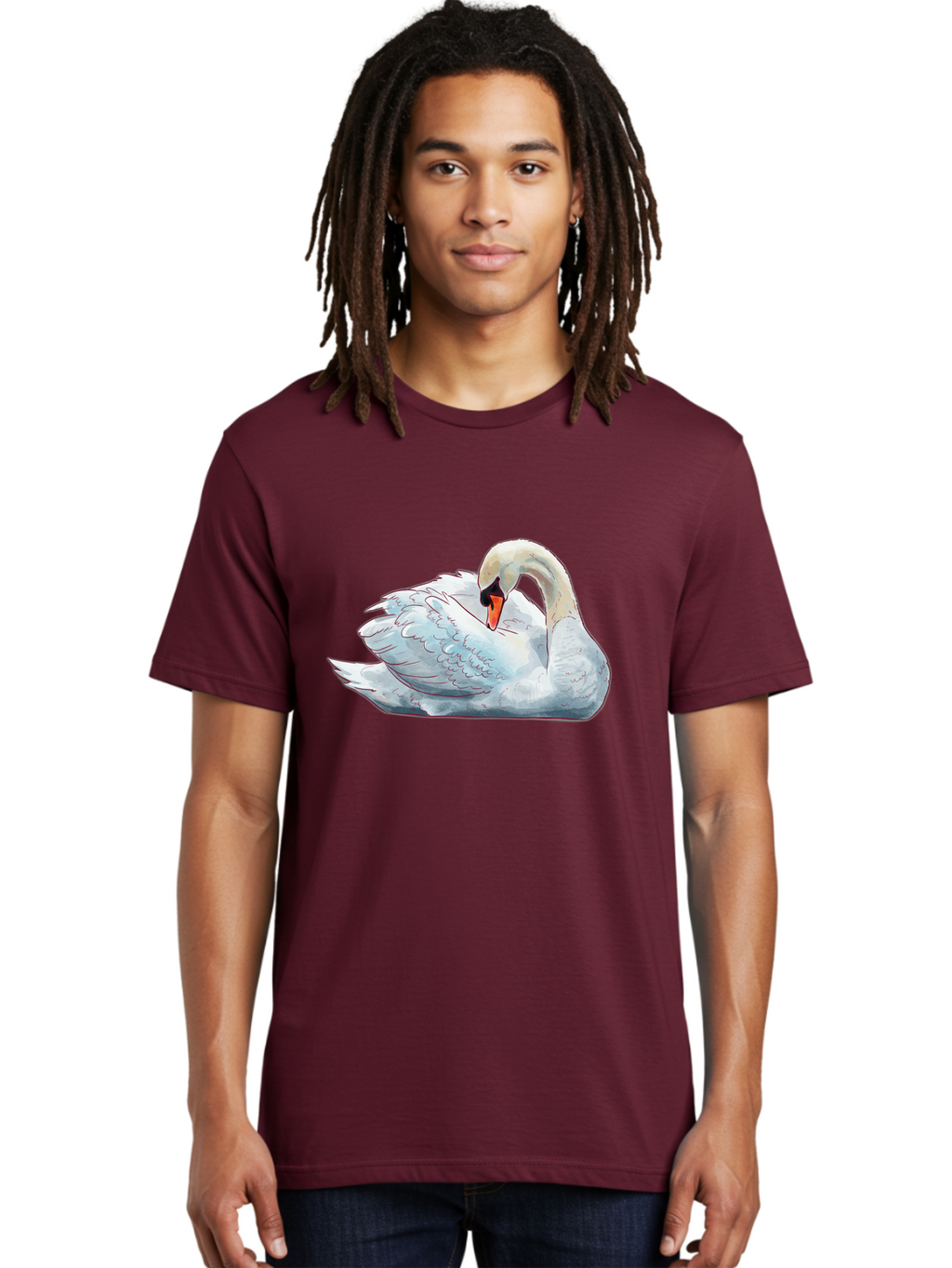 White-Swan Men'S Graphic Tee, 100% Cotton, Comfortable Casual Summer Wear, Machine Washable, Vintage Camera, Old Camera, Antique Camera, Black Camera, Classic Photography, Photography Equipment, Nostalgic Device, Film Camera, Camera Art Bal612