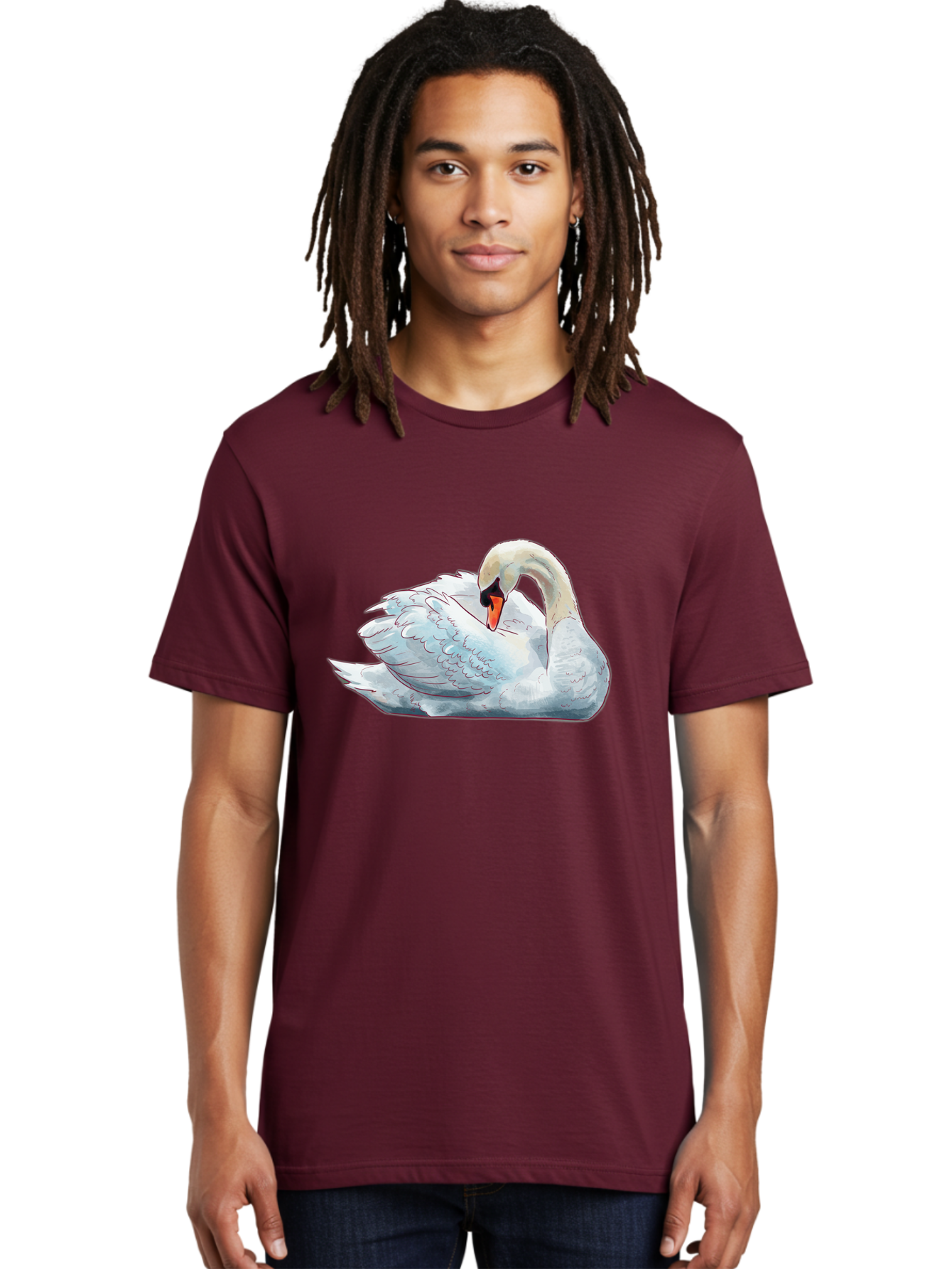 White-Swan Men'S Graphic Tee, 100% Cotton, Comfortable Casual Summer Wear, Machine Washable, Vintage Camera, Old Camera, Antique Camera, Black Camera, Classic Photography, Photography Equipment, Nostalgic Device, Film Camera, Camera Art Bal612