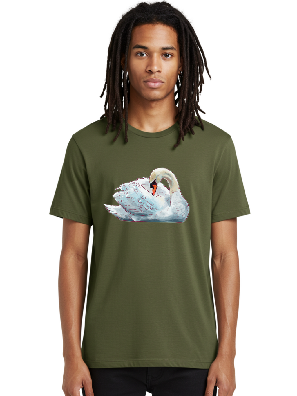 White-Swan Men'S Graphic Tee, 100% Cotton, Comfortable Casual Summer Wear, Machine Washable, Vintage Camera, Old Camera, Antique Camera, Black Camera, Classic Photography, Photography Equipment, Nostalgic Device, Film Camera, Camera Art Bal612