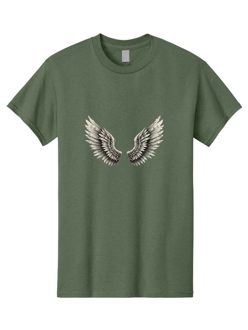 White-Wings-1 Men'S Graphic Tee, 100% Cotton, Comfortable Casual Summer Wear, Machine Washable, Vintage Camera, Old Camera, Antique Camera, Black Camera, Classic Photography, Photography Equipment, Nostalgic Device, Film Camera, Camera Art Bal613