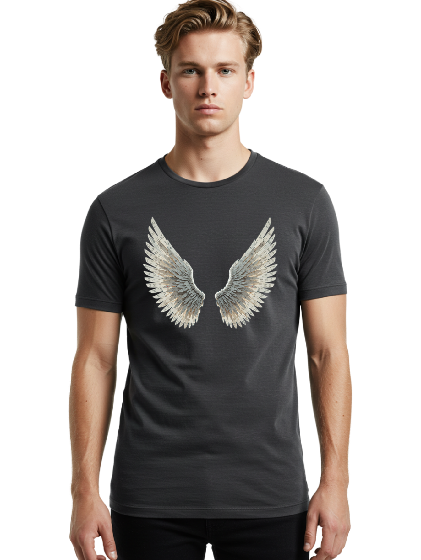 White-Wings Men'S Graphic Tee, 100% Cotton, Comfortable Casual Summer Wear, Machine Washable, Vintage Camera, Old Camera, Antique Camera, Black Camera, Classic Photography, Photography Equipment, Nostalgic Device, Film Camera, Camera Art Bal614