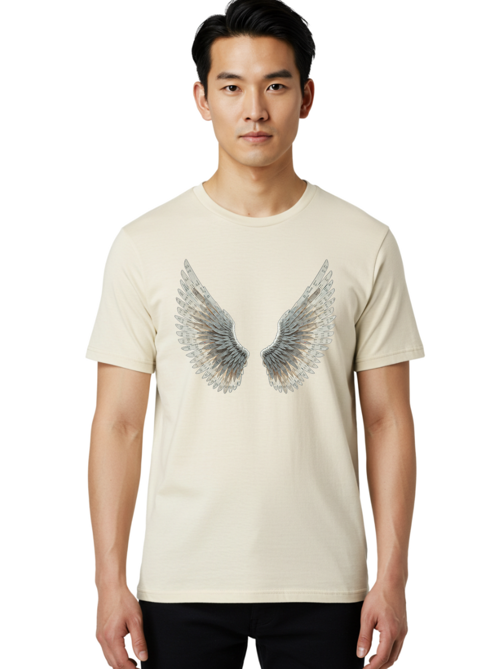 White-Wings Men'S Graphic Tee, 100% Cotton, Comfortable Casual Summer Wear, Machine Washable, Vintage Camera, Old Camera, Antique Camera, Black Camera, Classic Photography, Photography Equipment, Nostalgic Device, Film Camera, Camera Art Bal614